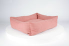 Seattle Box Bed - Coral Pink Dog Bed Scruffs®