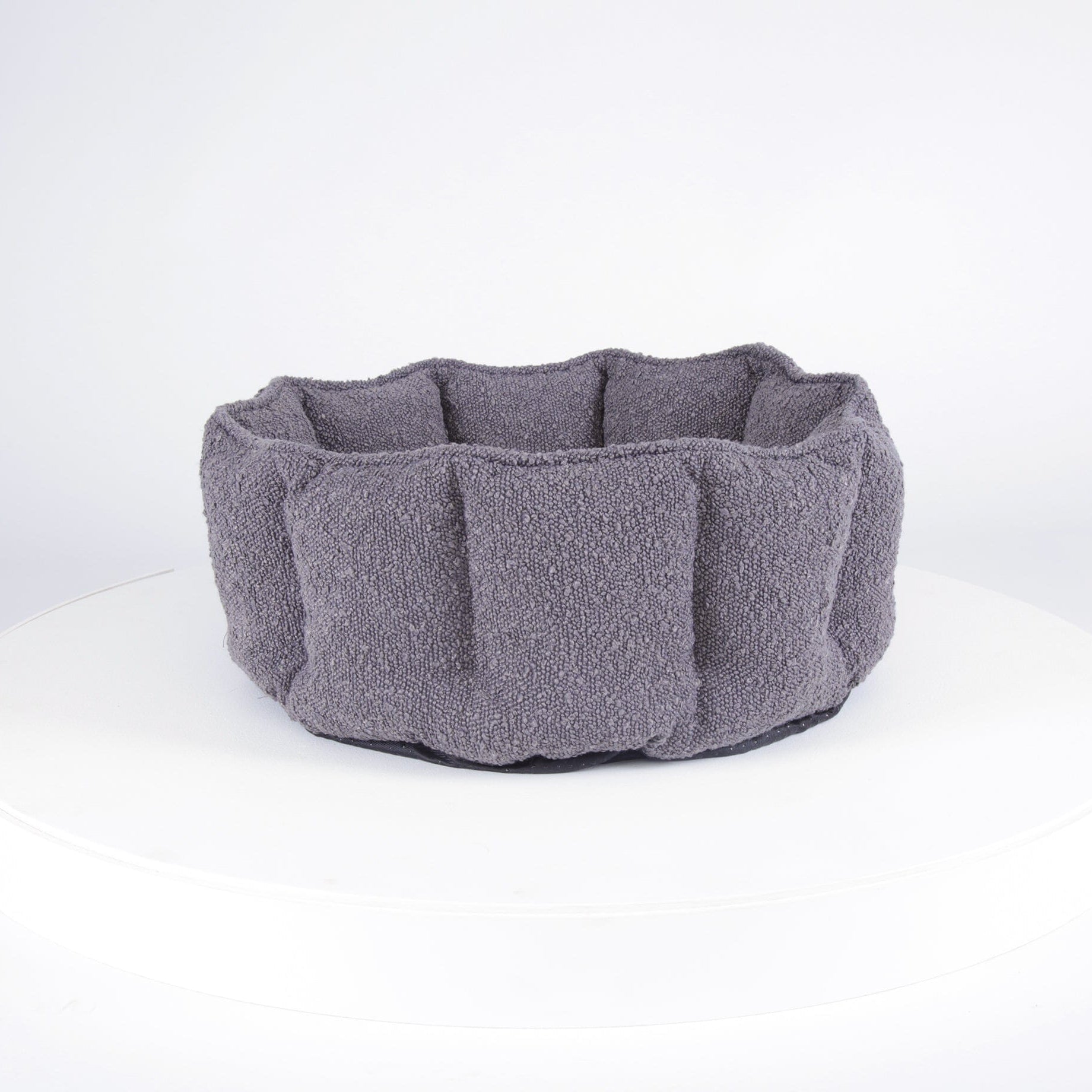 Boucle Cat Bed - Slate Grey Cat Bed Scruffs®