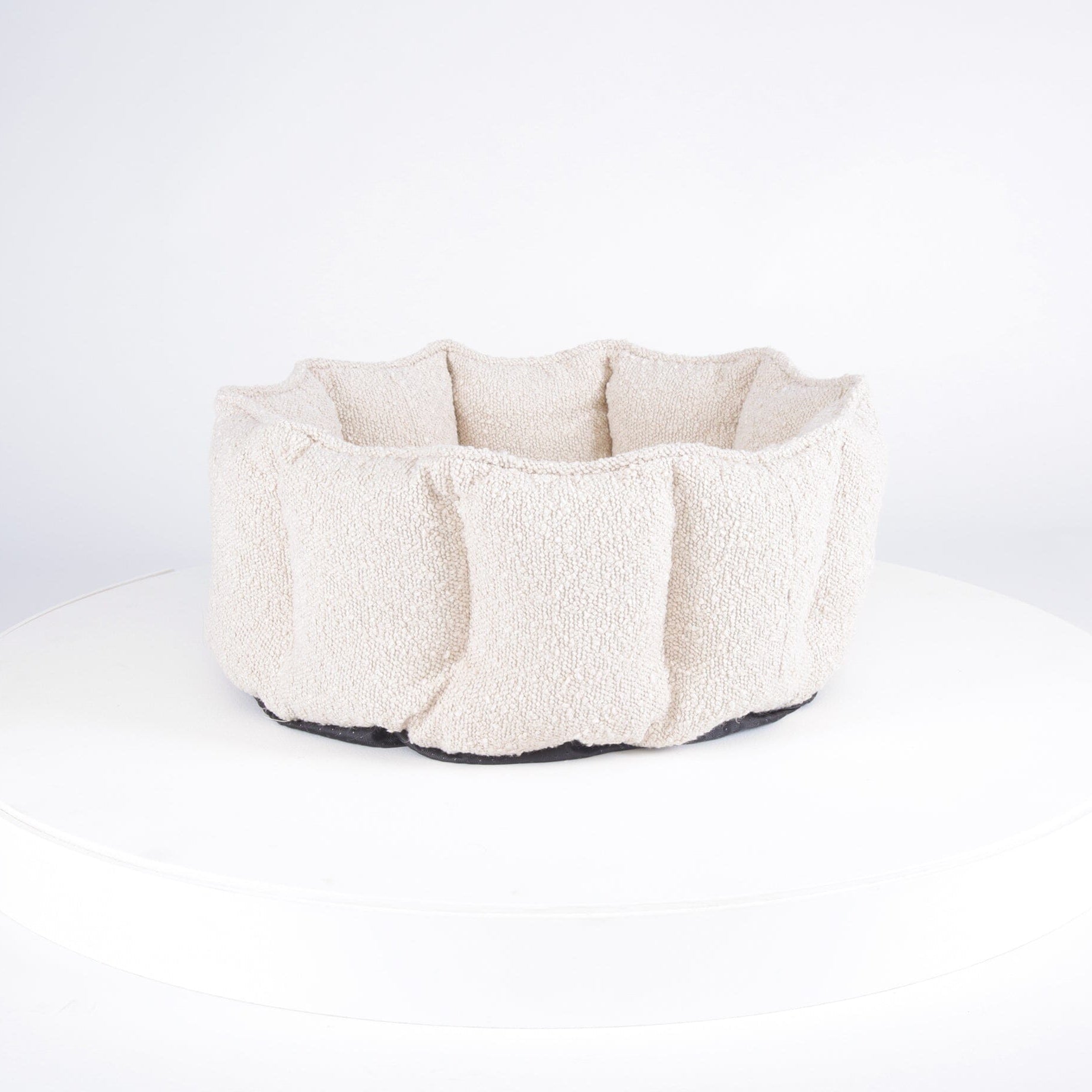 Boucle Cat Bed - Ivory Cat Bed Scruffs®