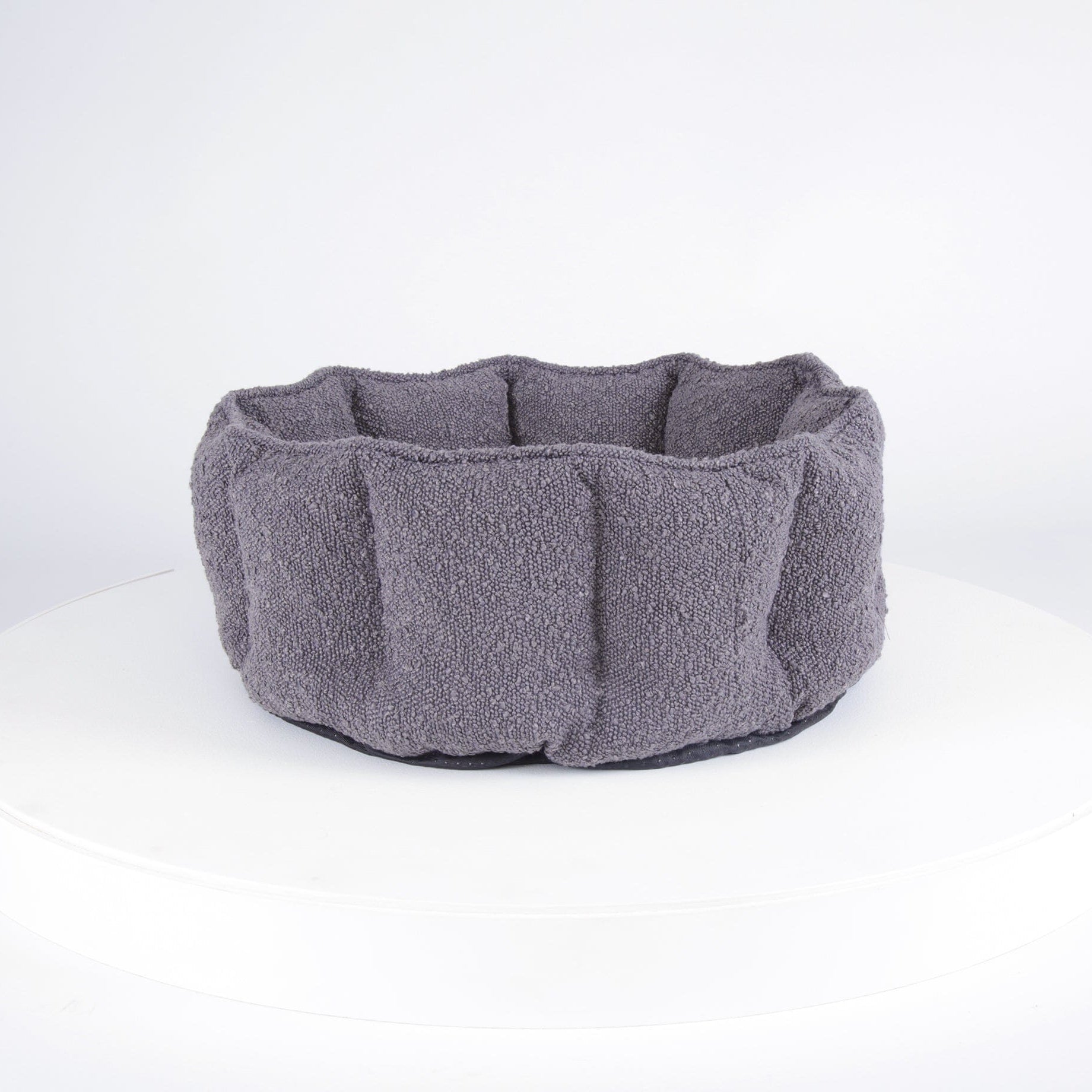 Boucle Cat Bed - Slate Grey Cat Bed Scruffs®