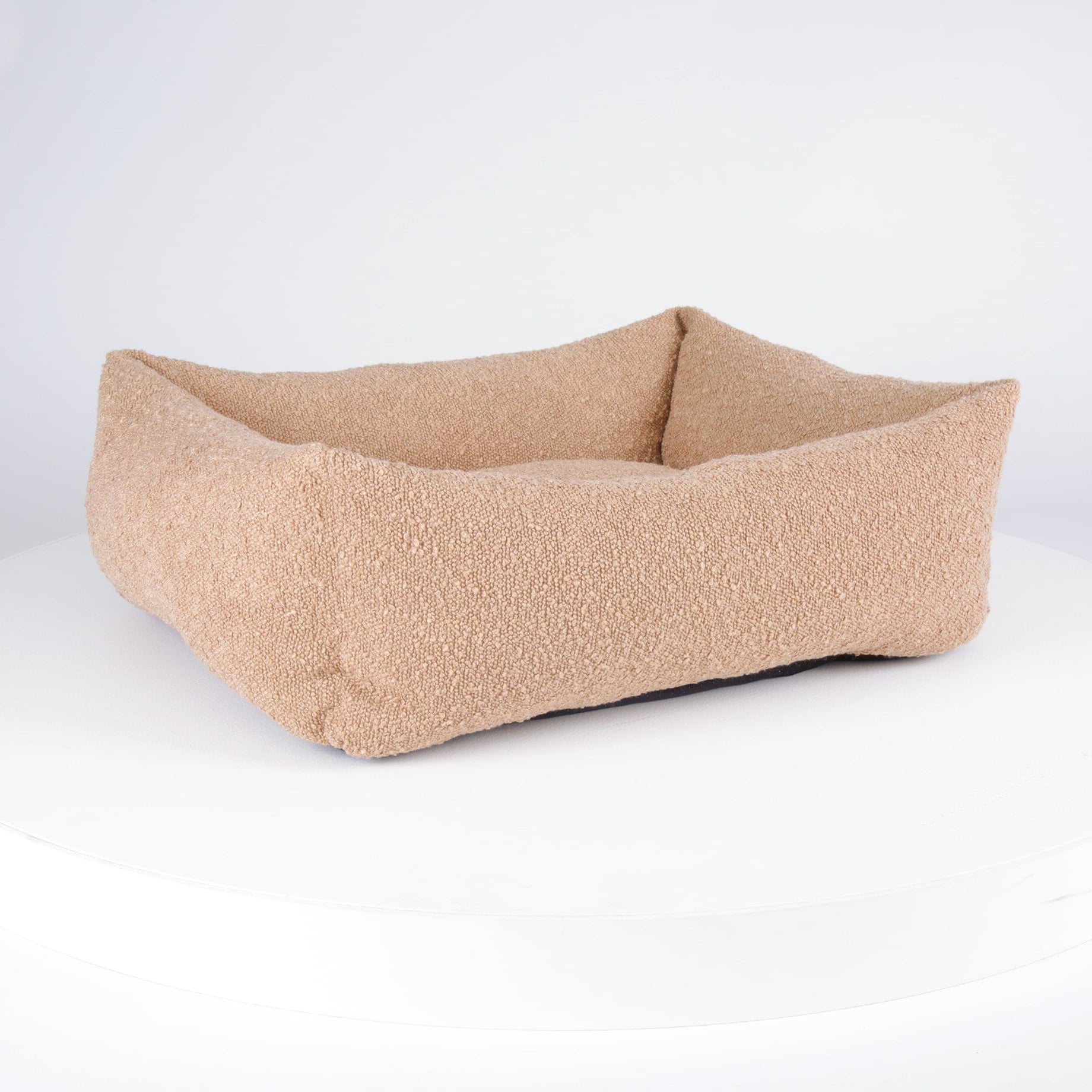 Boucle Box Bed - Desert Brown Dog Bed Scruffs®