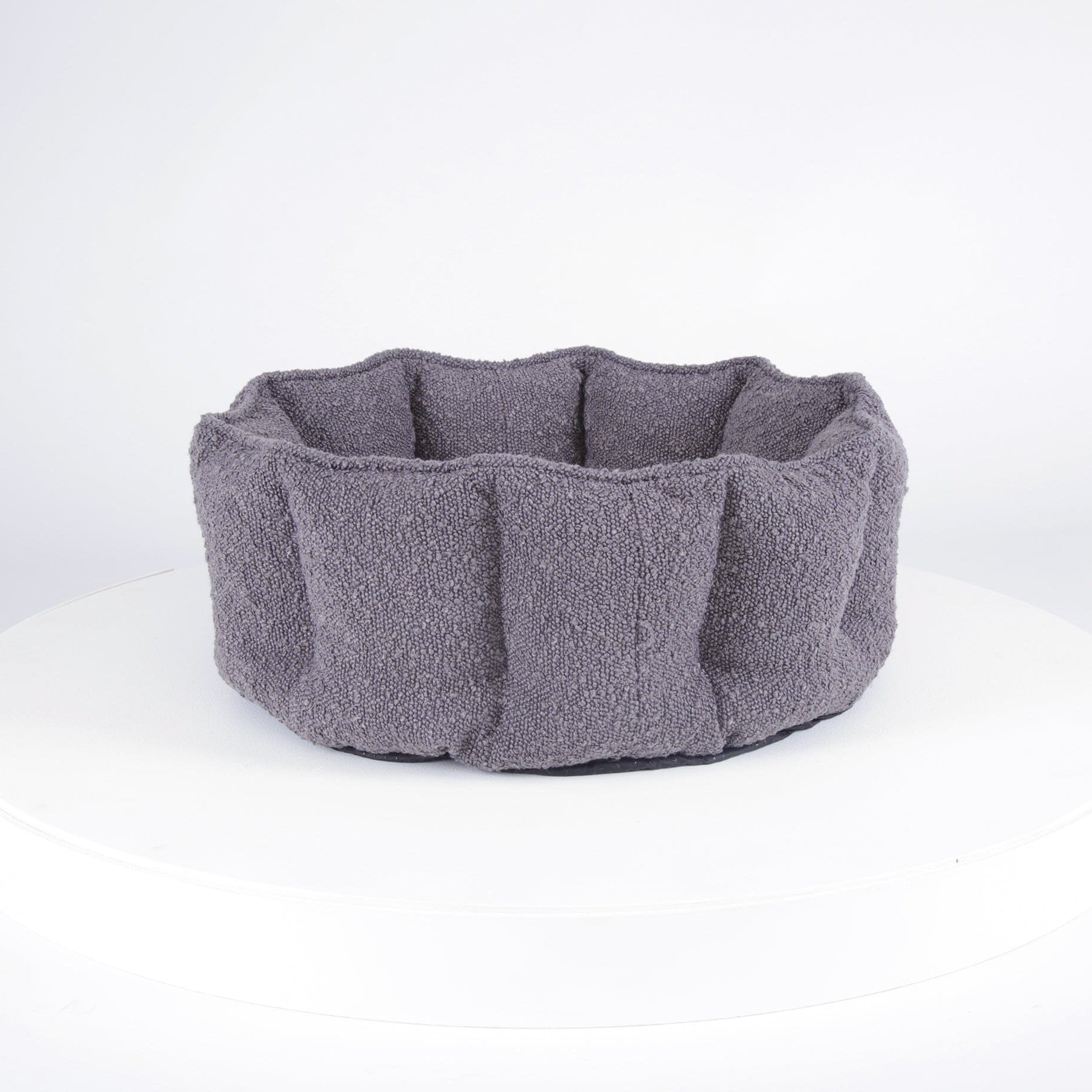 Boucle Cat Bed - Slate Grey Cat Bed Scruffs®