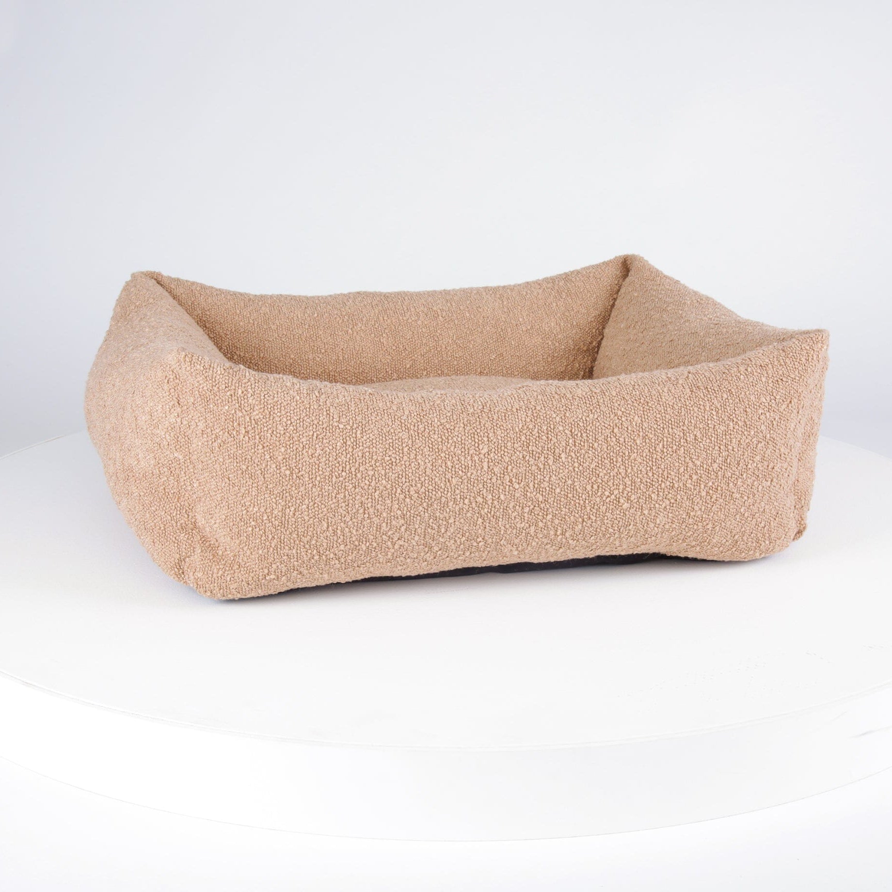 Boucle Box Bed - Desert Brown Dog Bed Scruffs®
