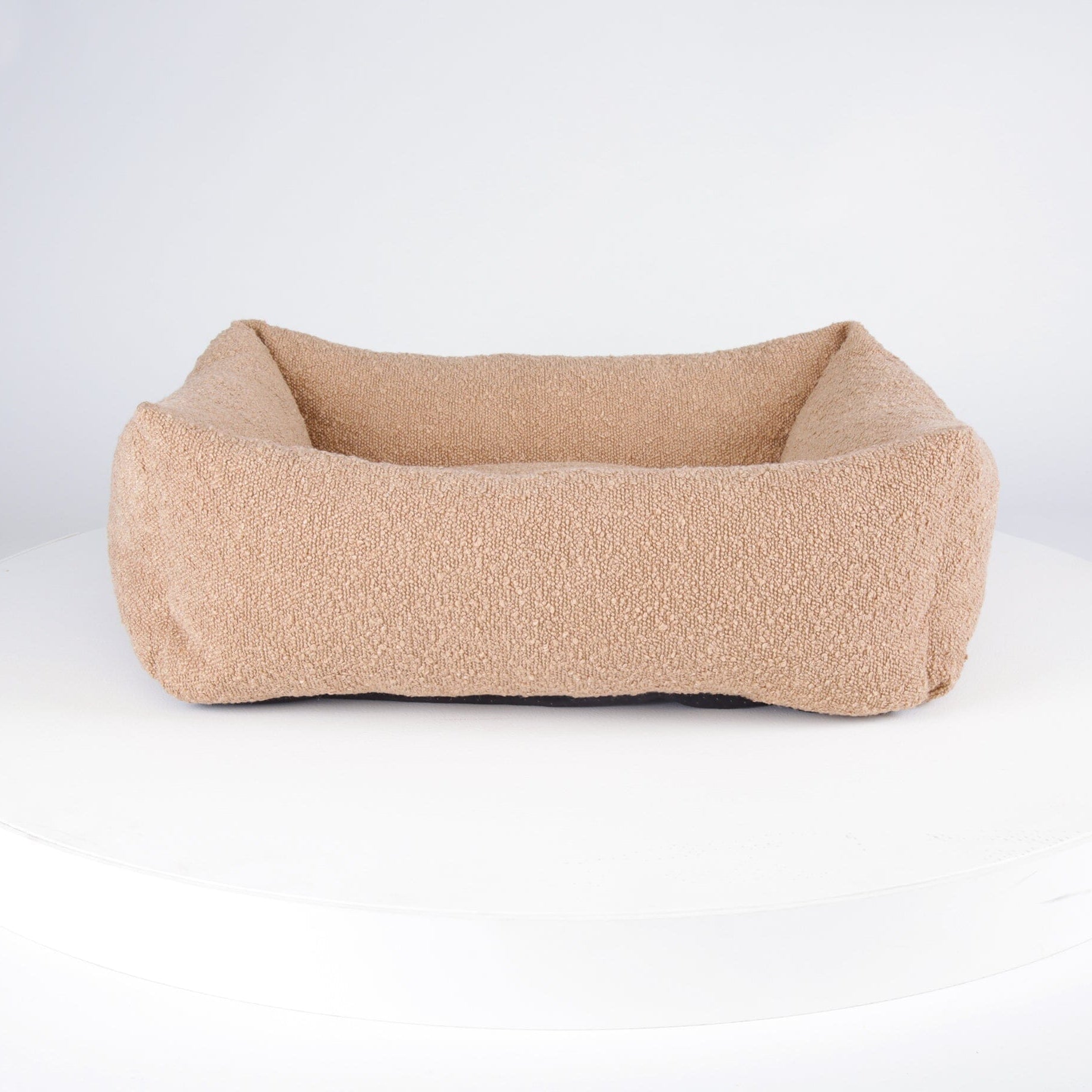 Boucle Box Bed - Desert Brown Dog Bed Scruffs®