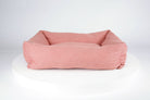 Seattle Box Bed - Coral Pink Dog Bed Scruffs®