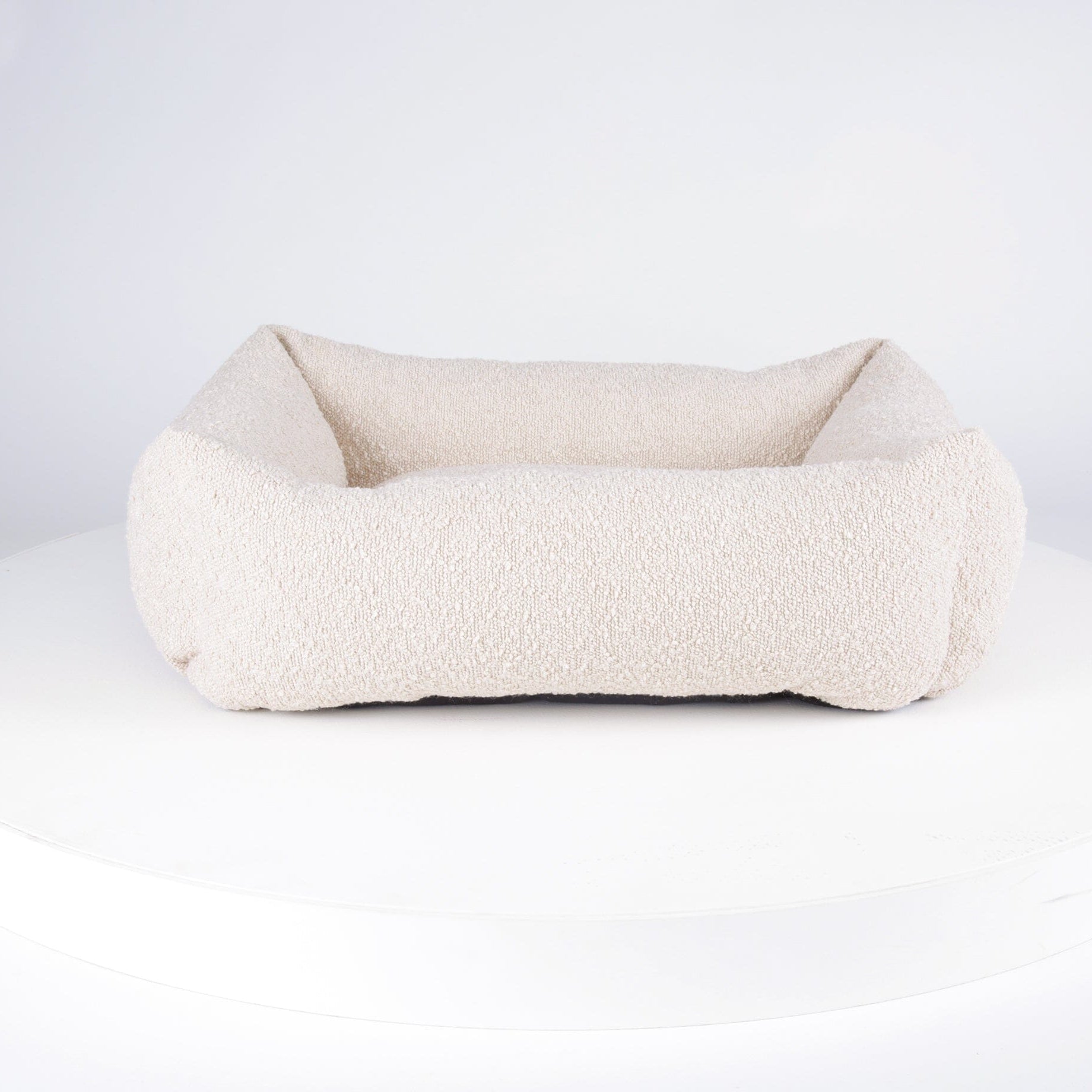 Boucle Box Bed - Ivory Dog Bed Scruffs®