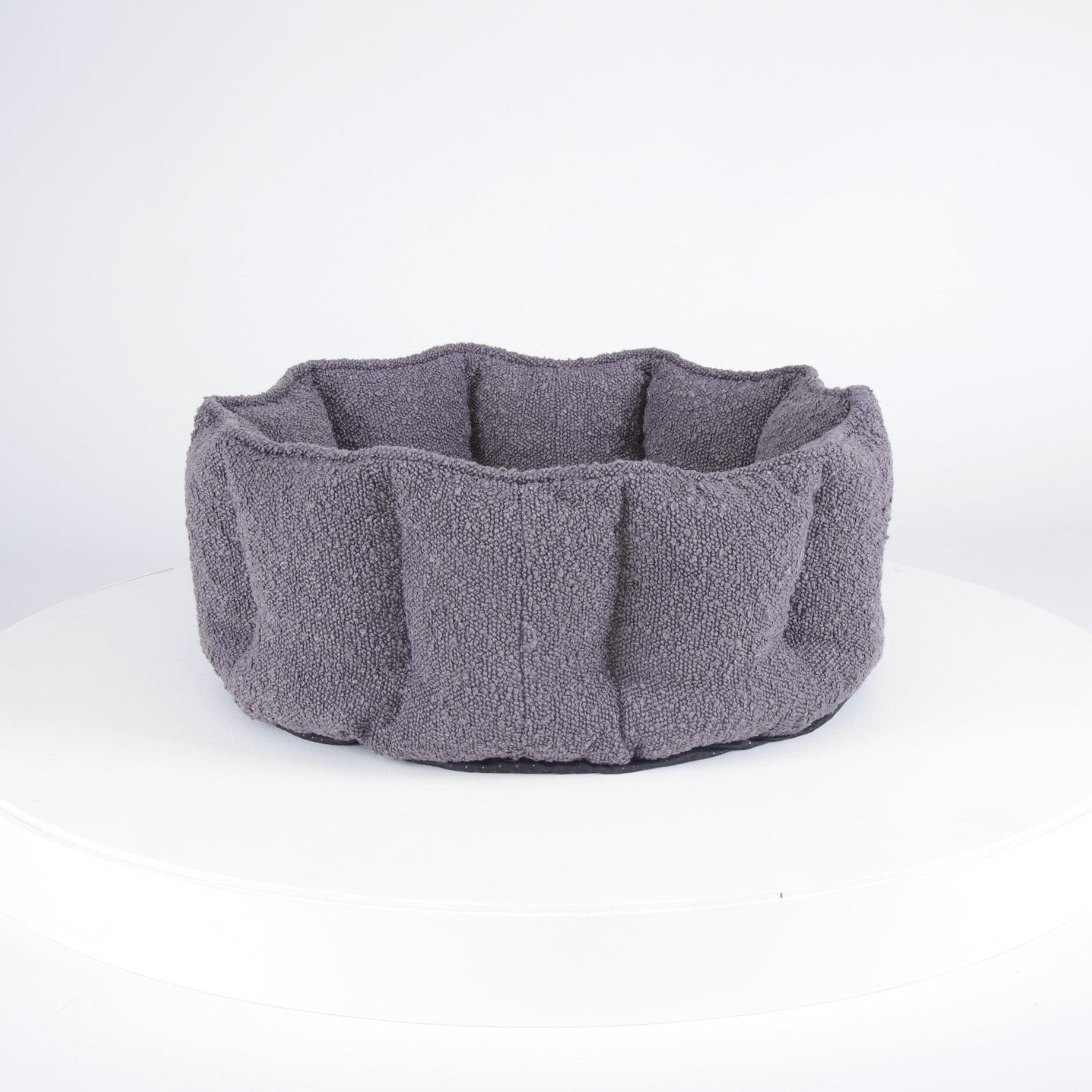 Boucle Cat Bed - Slate Grey Cat Bed Scruffs®