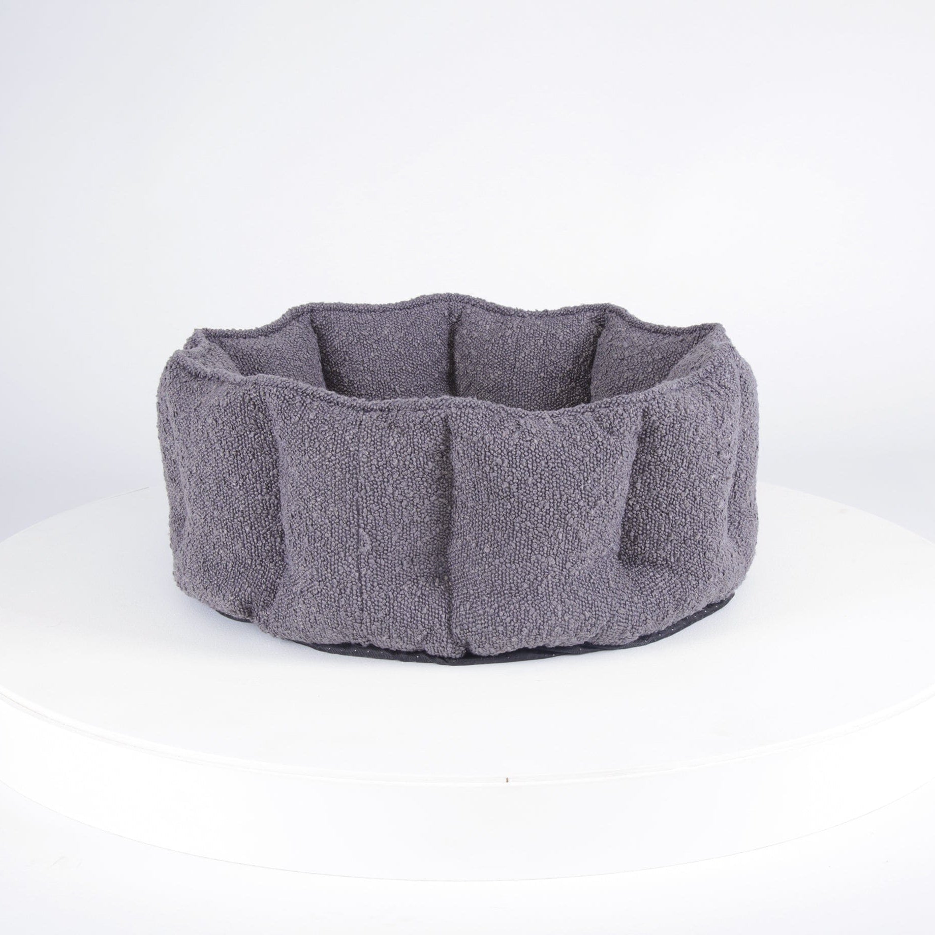 Boucle Cat Bed - Slate Grey Cat Bed Scruffs®