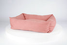 Seattle Box Bed - Coral Pink Dog Bed Scruffs®
