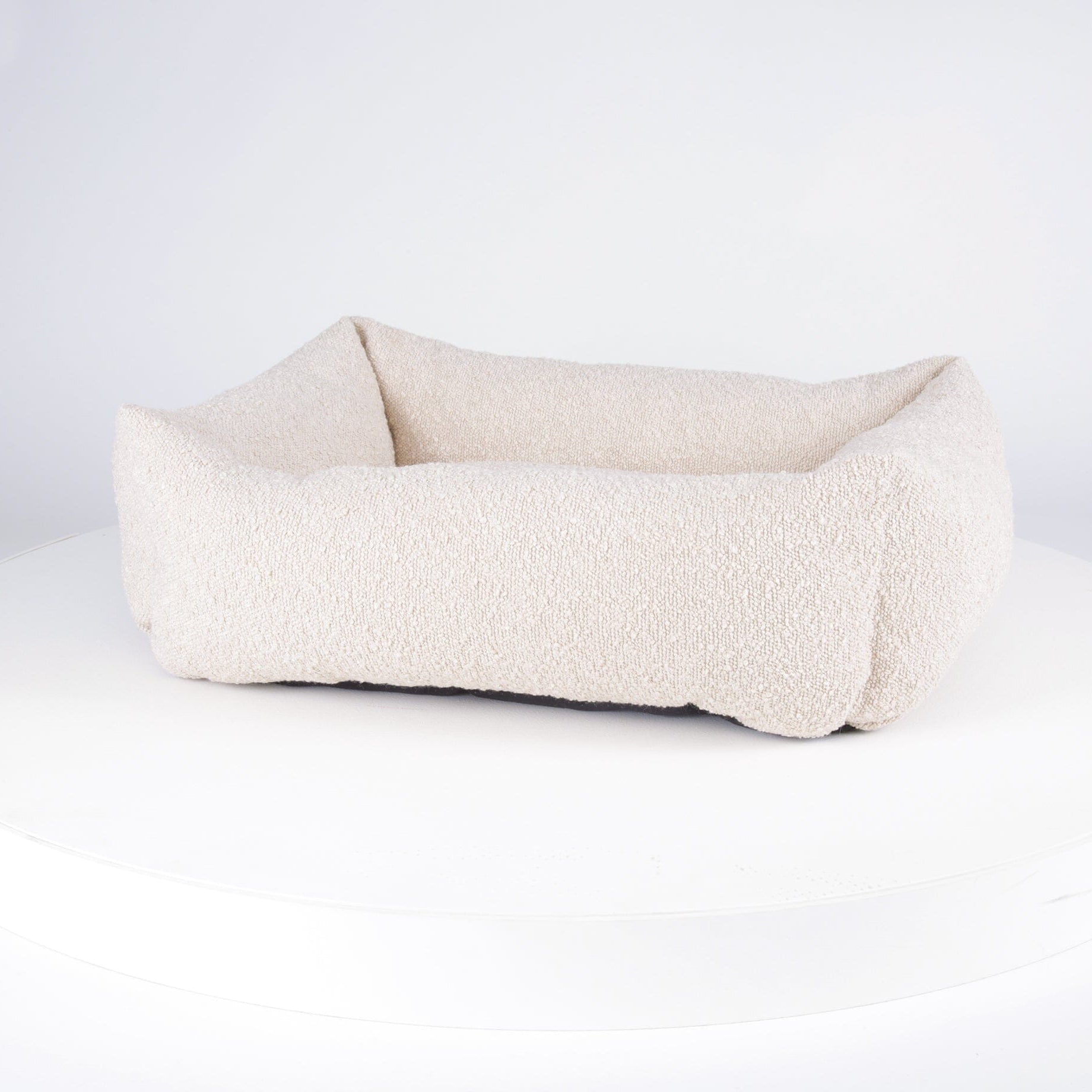 Boucle Box Bed - Ivory Dog Bed Scruffs®