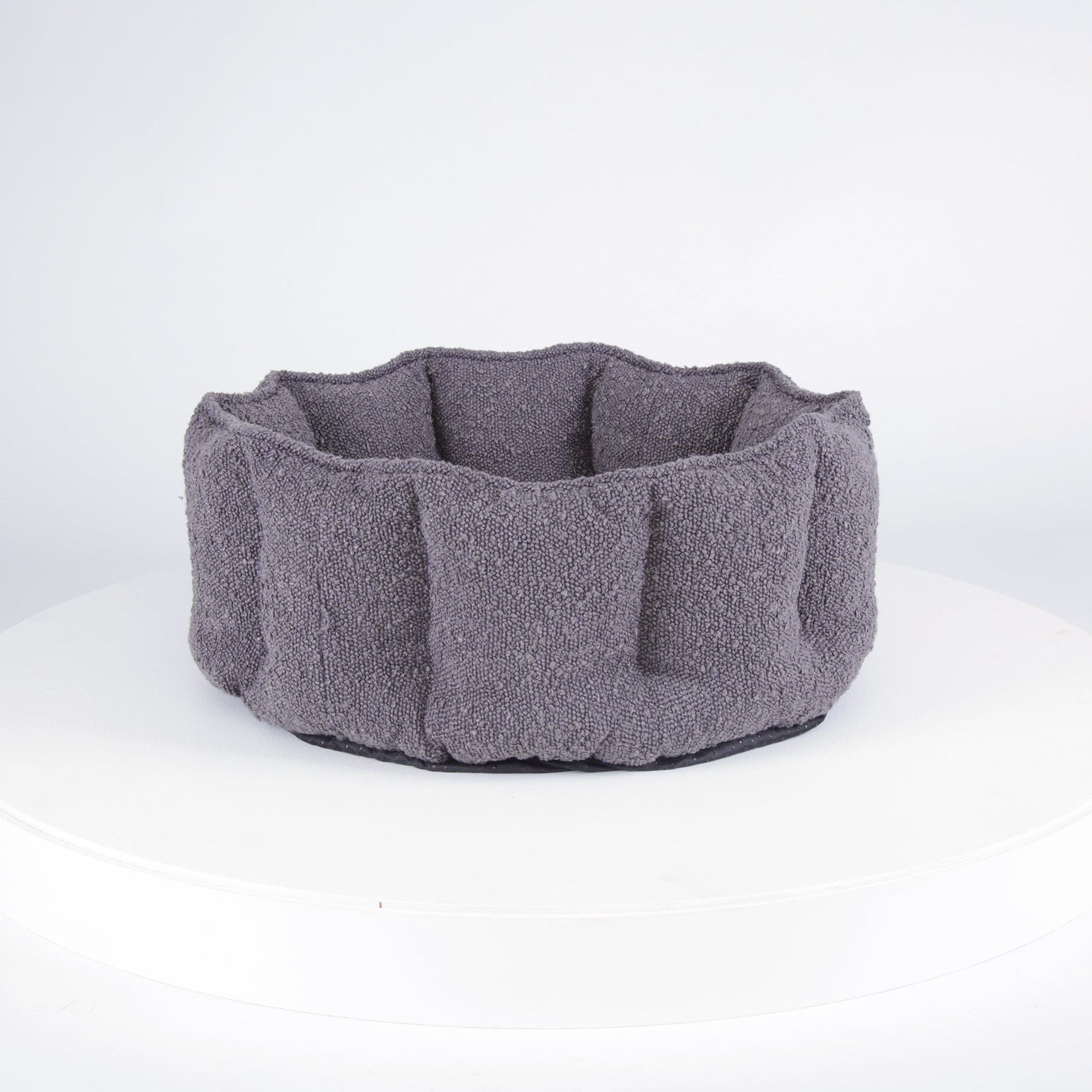 Boucle Cat Bed - Slate Grey Cat Bed Scruffs®