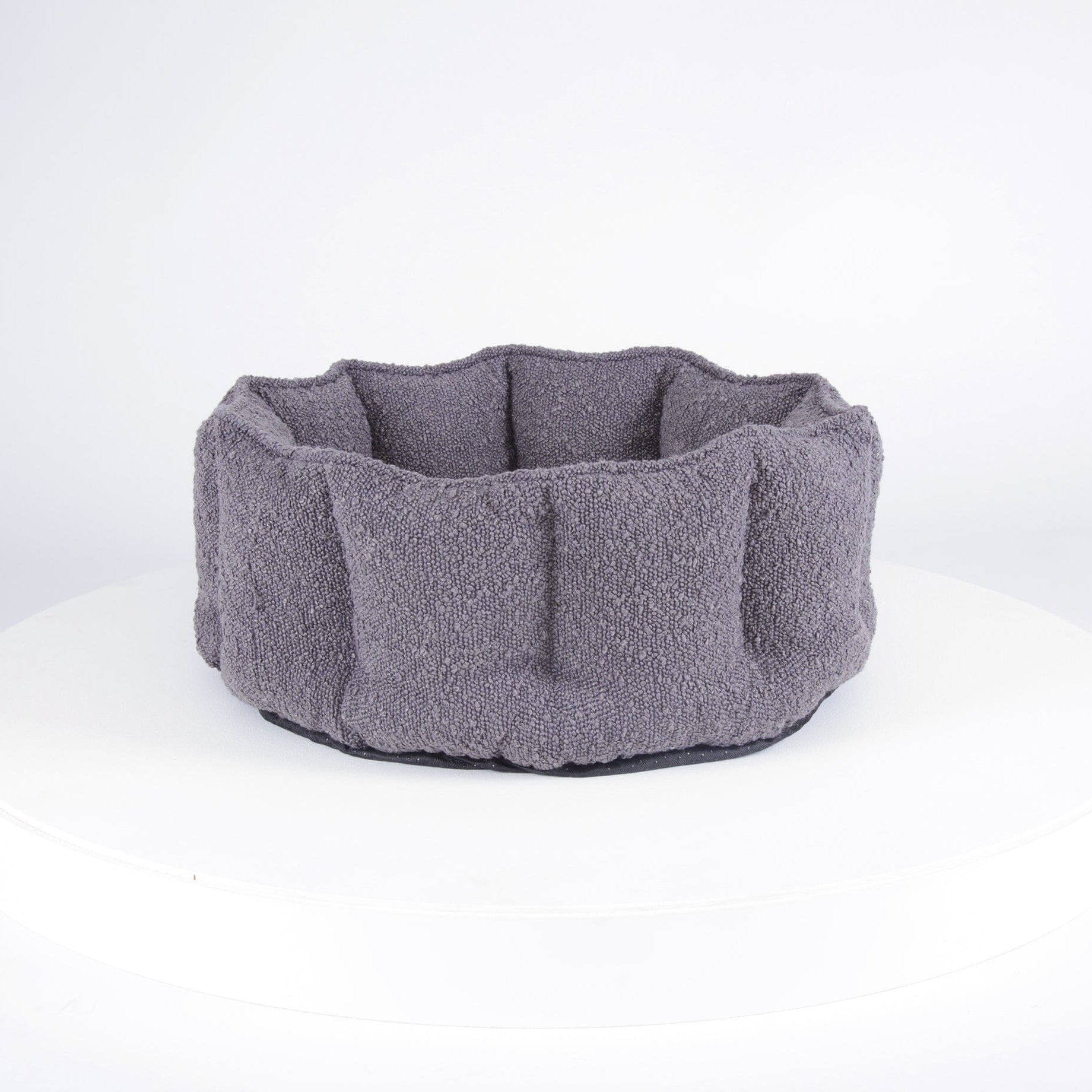 Boucle Cat Bed - Slate Grey Cat Bed Scruffs®