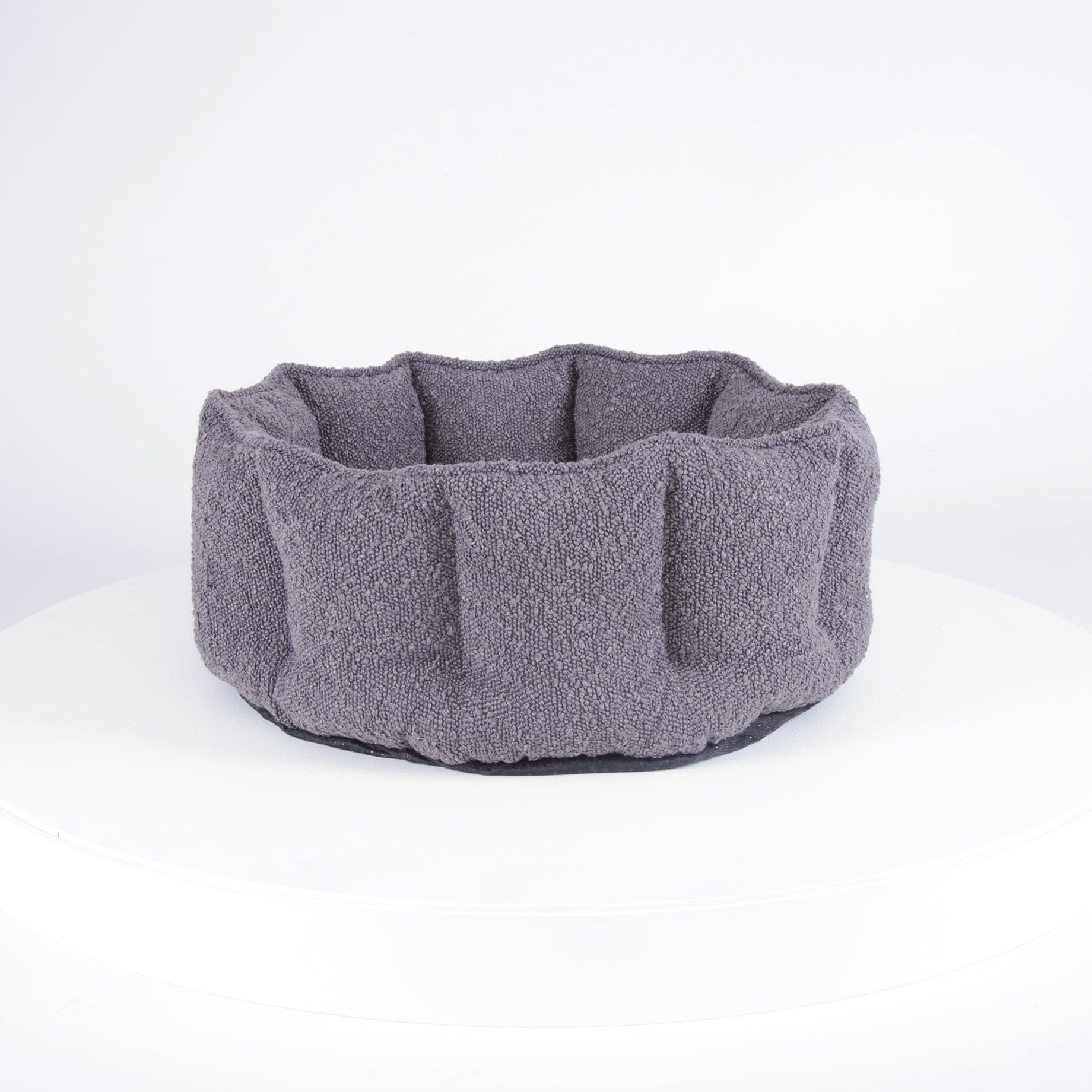 Boucle Cat Bed - Slate Grey Cat Bed Scruffs®
