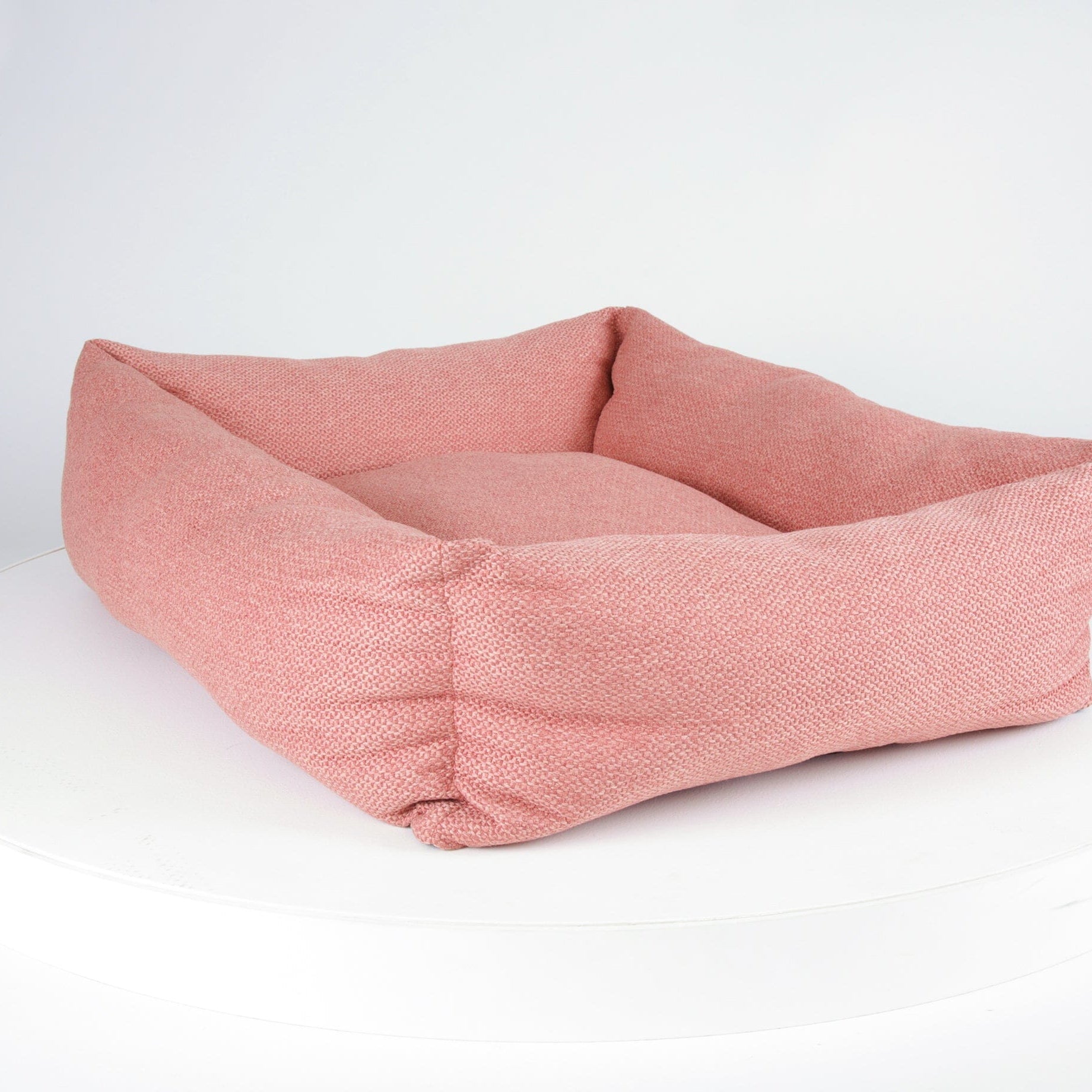 Seattle Box Bed - Coral Pink Dog Bed Scruffs®
