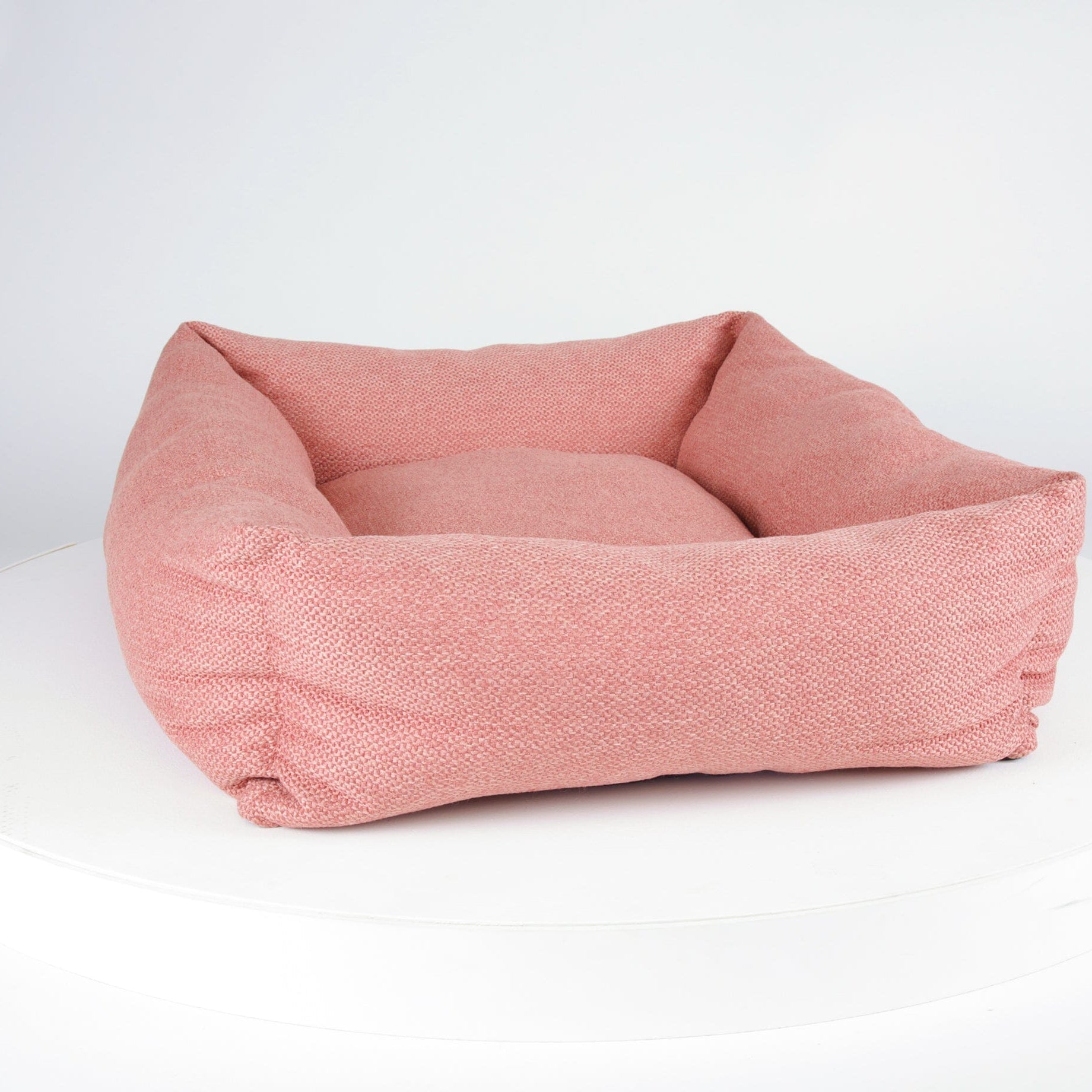 Seattle Box Bed - Coral Pink Dog Bed Scruffs®