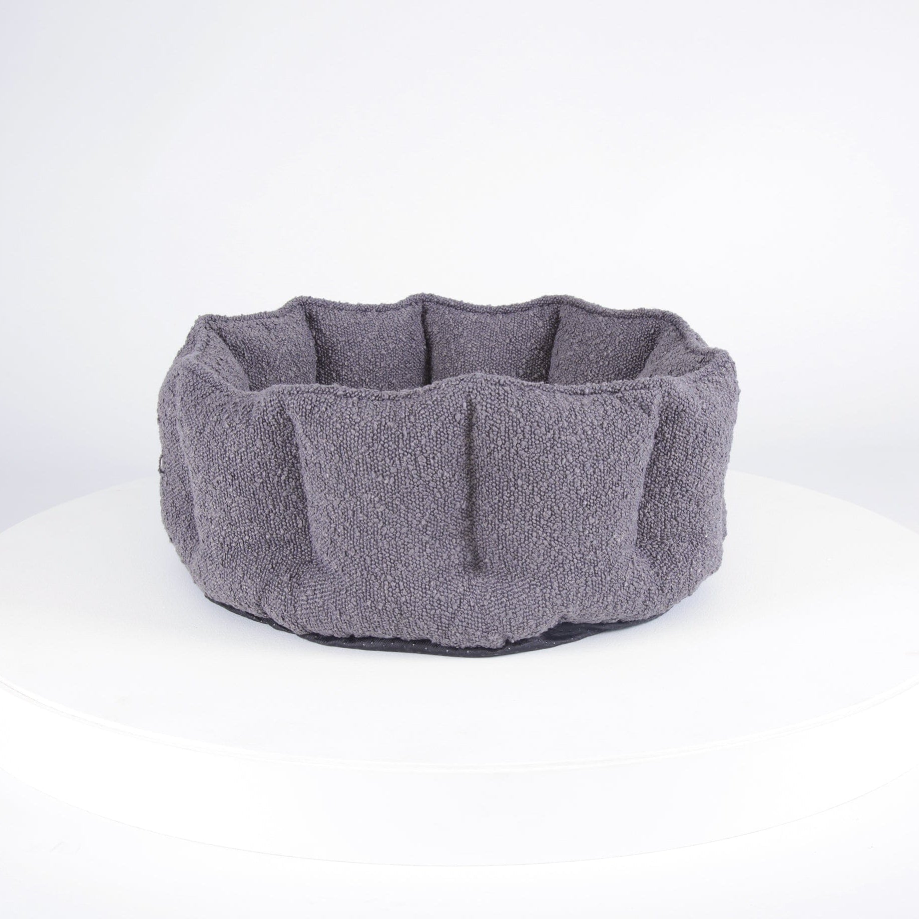 Boucle Cat Bed - Slate Grey Cat Bed Scruffs®