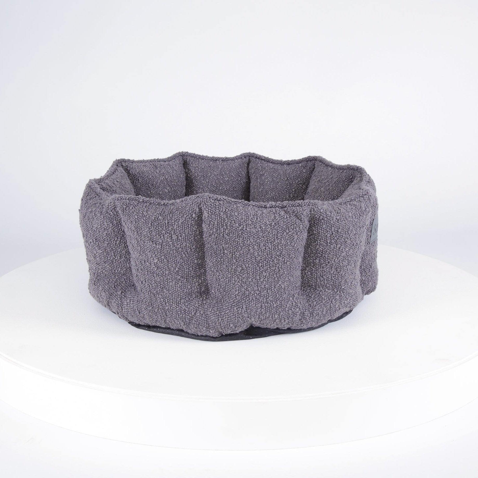 Boucle Cat Bed - Slate Grey Cat Bed Scruffs®
