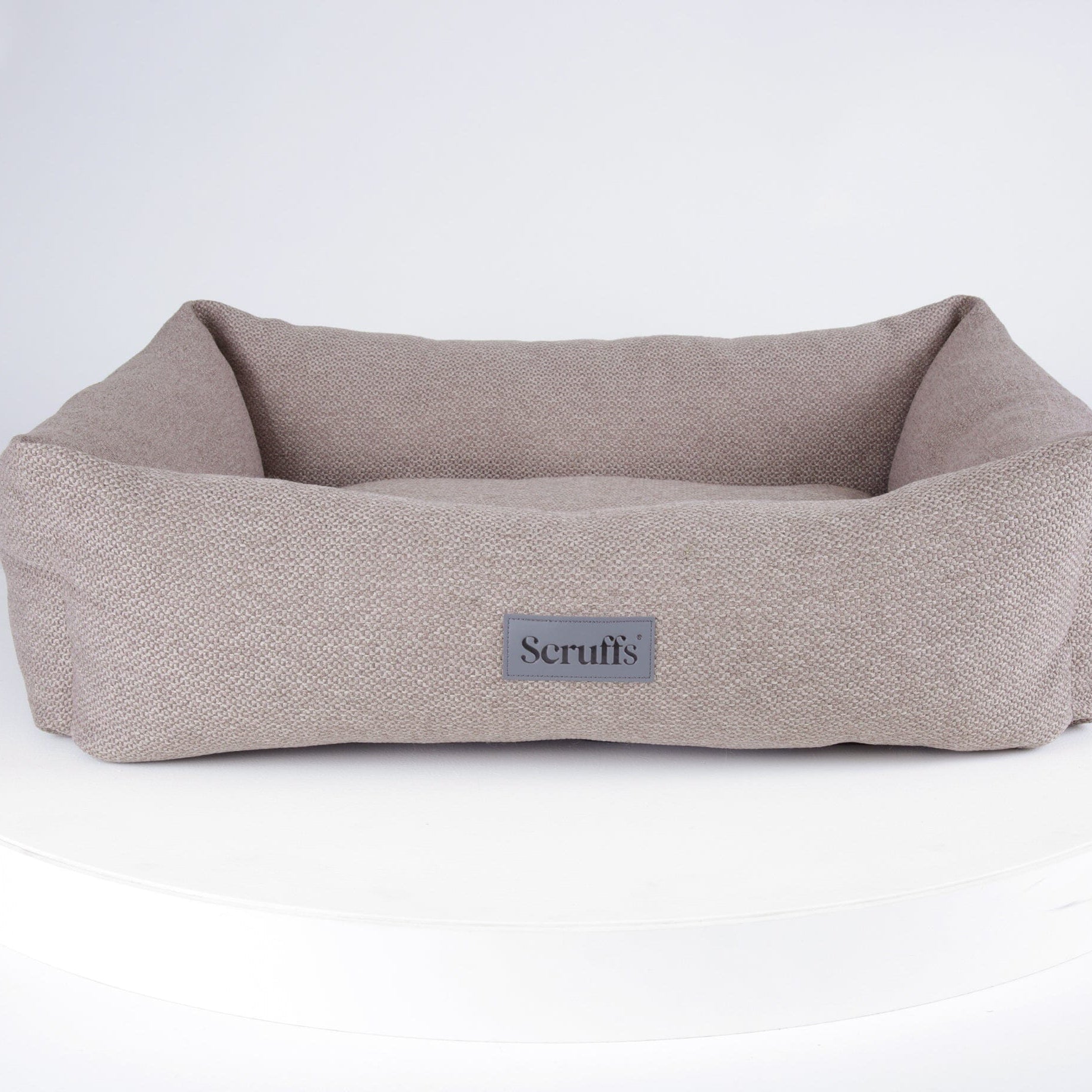 Seattle Box Bed - Stone Grey Dog Bed Scruffs®