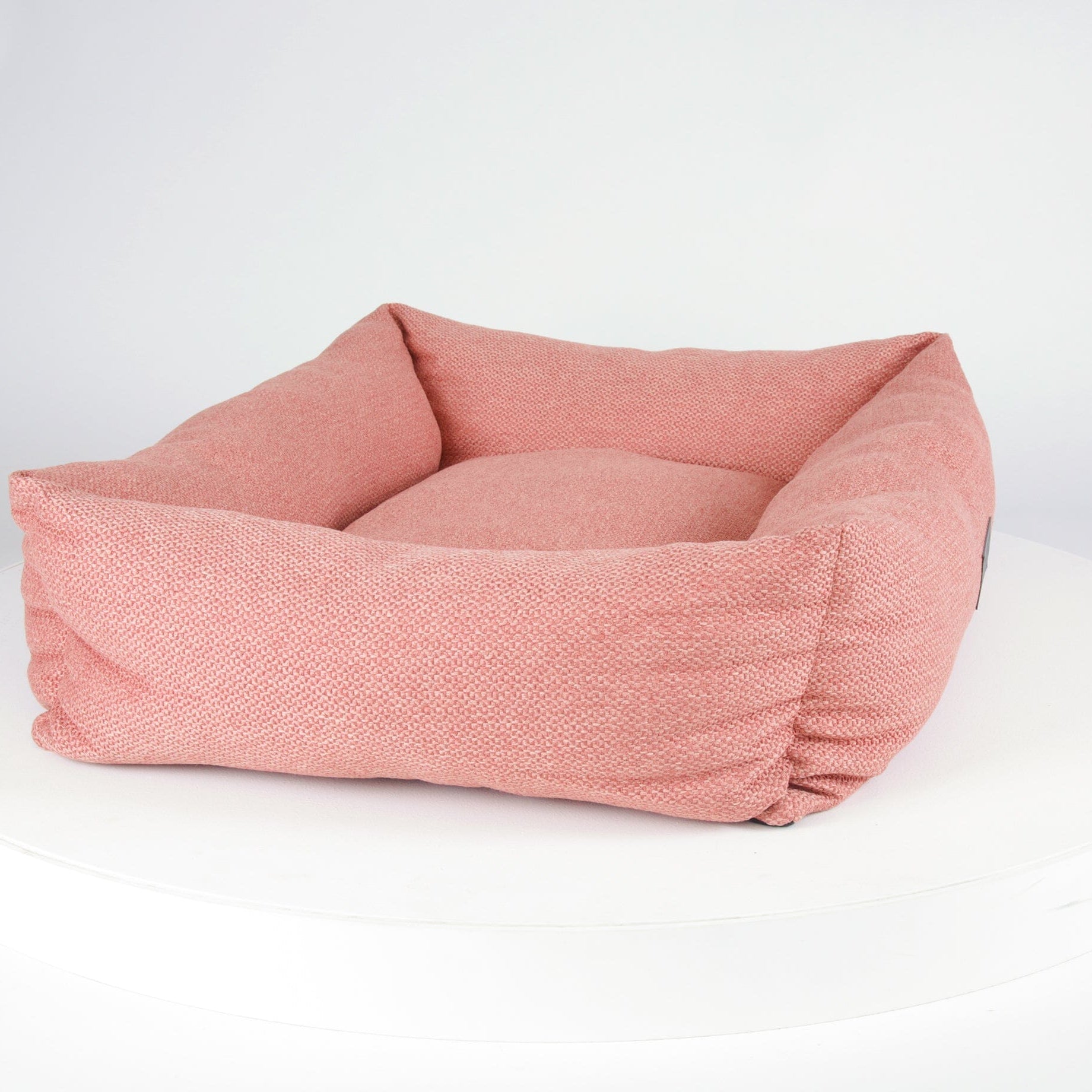 Seattle Box Bed - Coral Pink Dog Bed Scruffs®