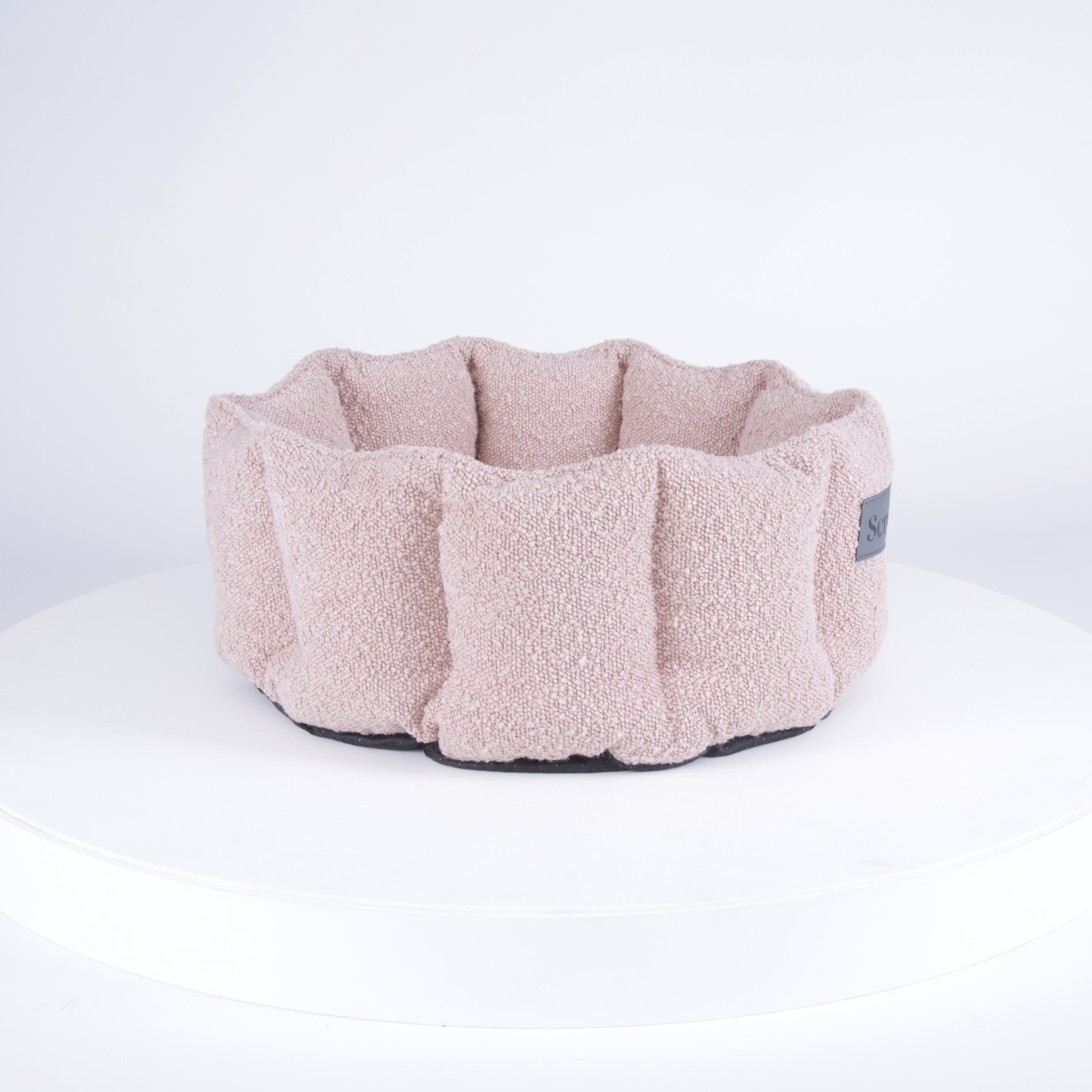 Boucle Cat Bed - Blush Pink Cat Bed Scruffs®