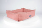 Seattle Box Bed - Coral Pink Dog Bed Scruffs®
