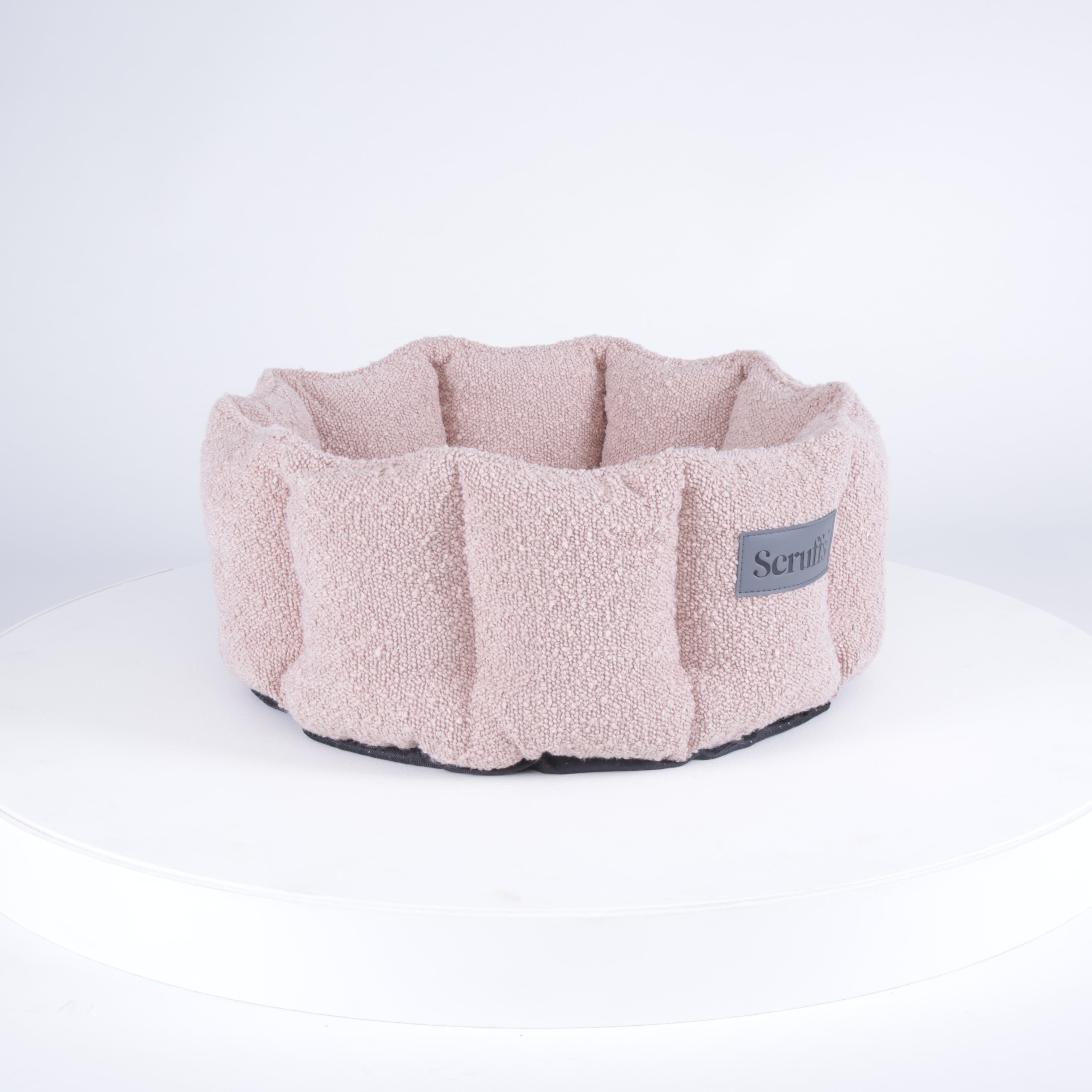 Boucle Cat Bed - Blush Pink Cat Bed Scruffs®