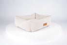 Boucle Box Bed - Ivory Dog Bed Scruffs®