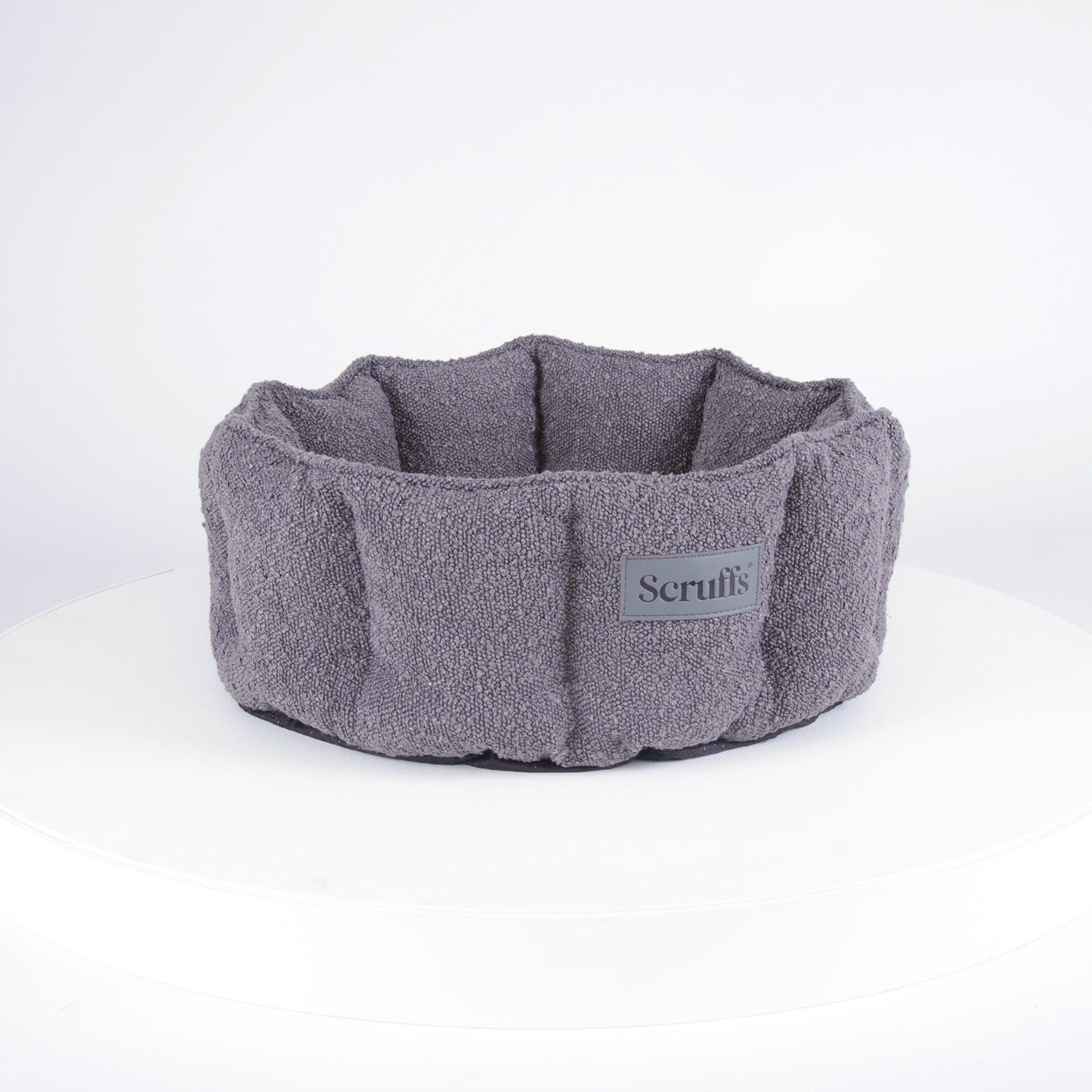 Boucle Cat Bed - Slate Grey Cat Bed Scruffs®