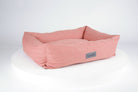 Seattle Box Bed - Coral Pink Dog Bed Scruffs®