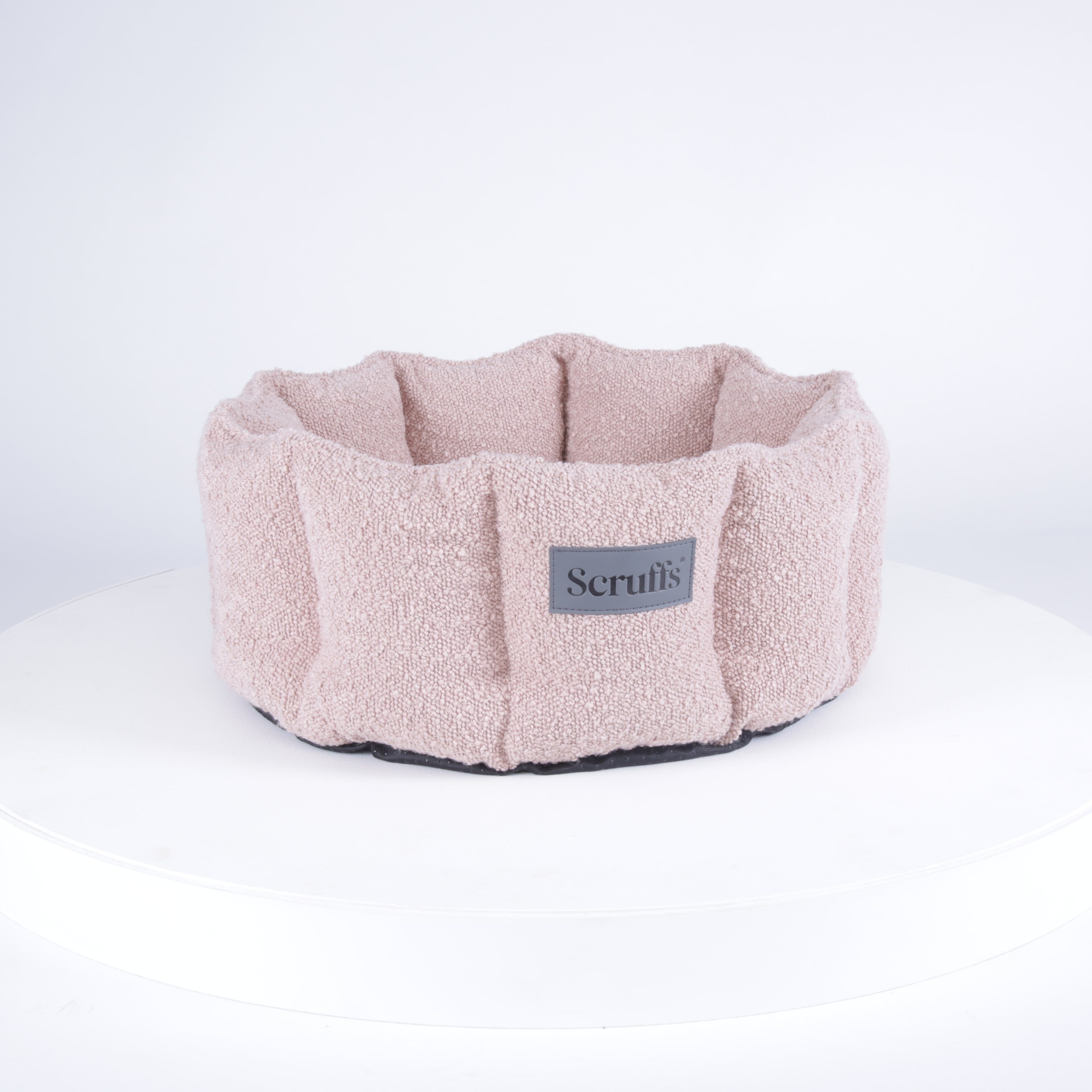 Boucle Cat Bed - Blush Pink Cat Bed Scruffs®