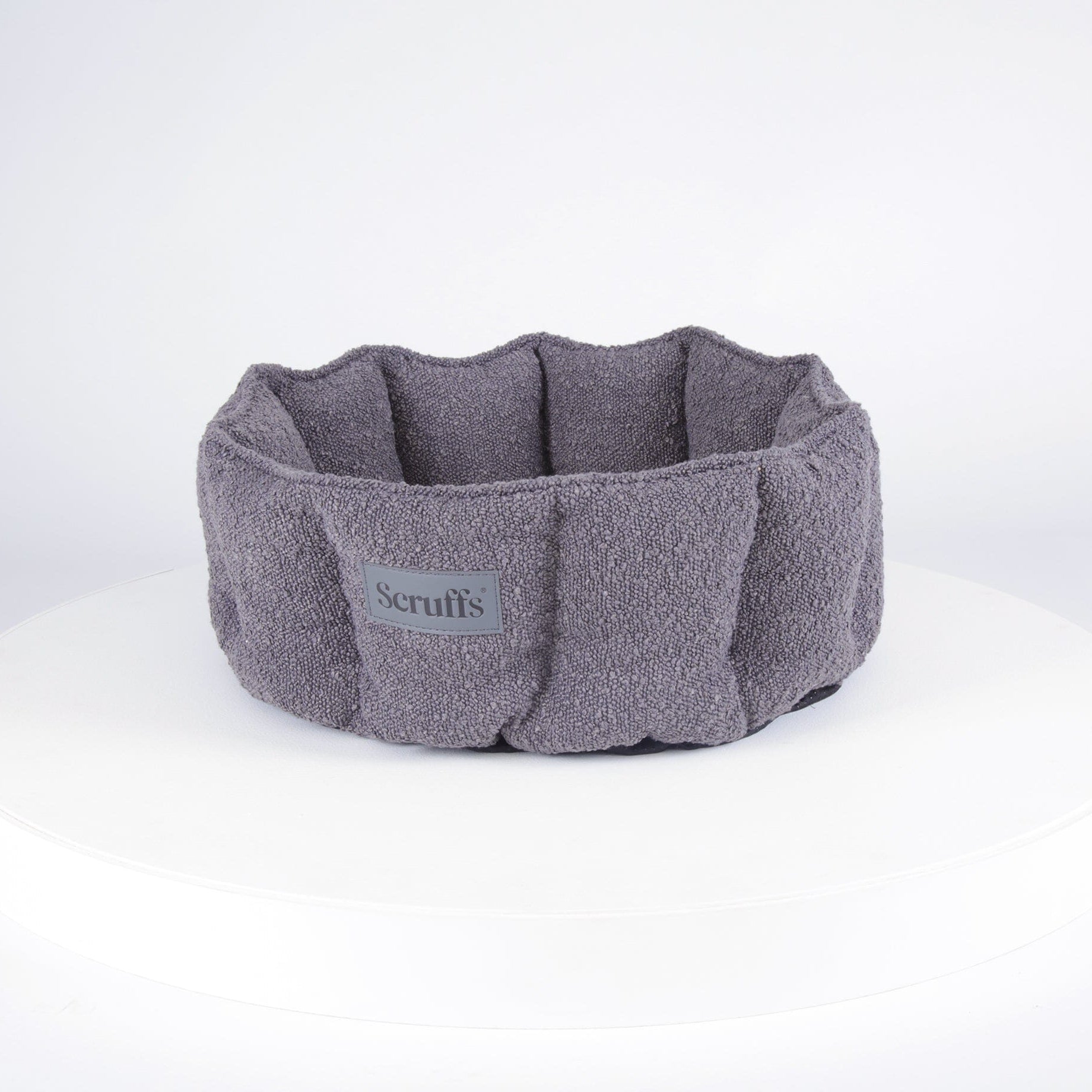 Boucle Cat Bed - Slate Grey Cat Bed Scruffs®