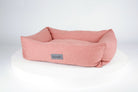 Seattle Box Bed - Coral Pink Dog Bed Scruffs®