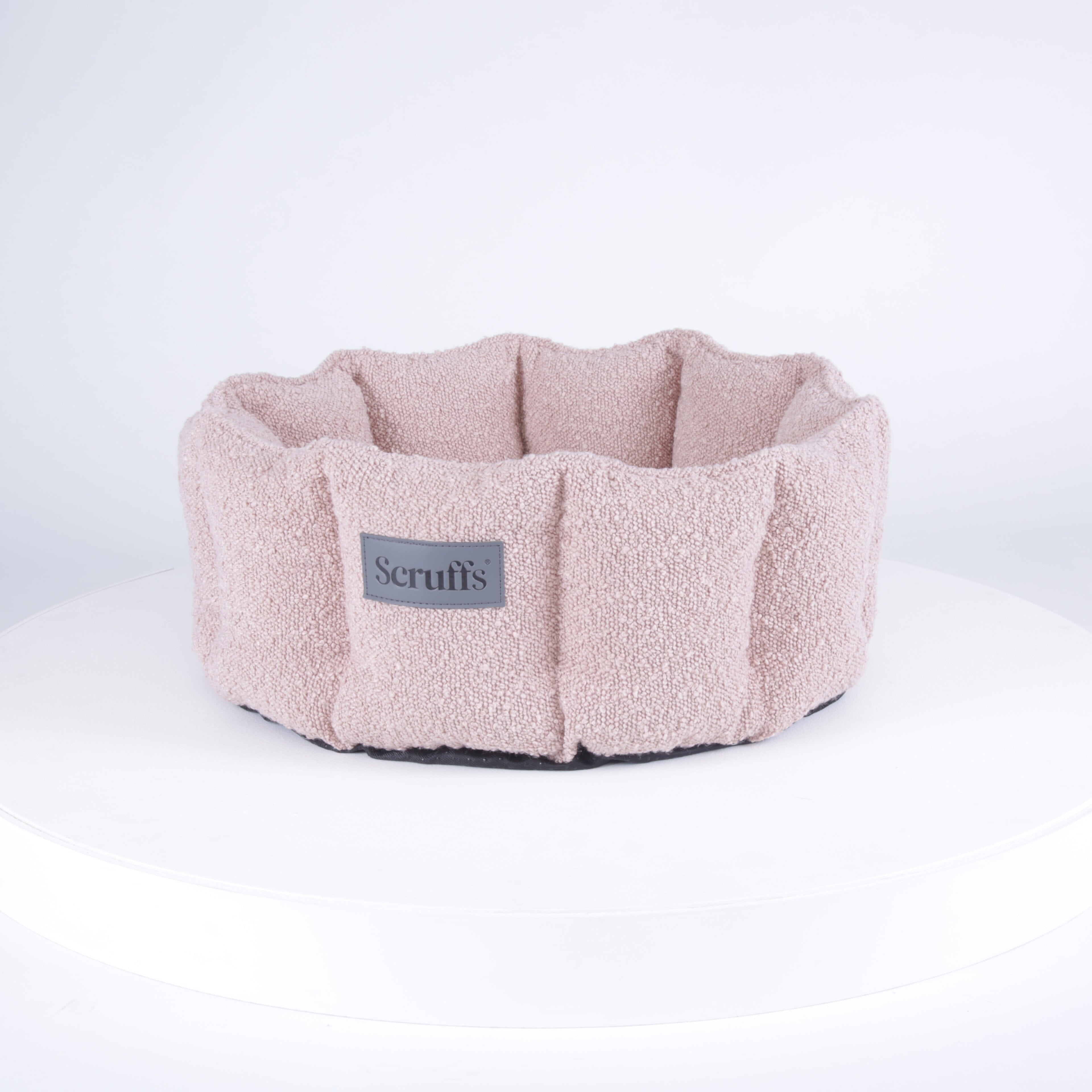 Boucle Cat Bed - Blush Pink Cat Bed Scruffs®