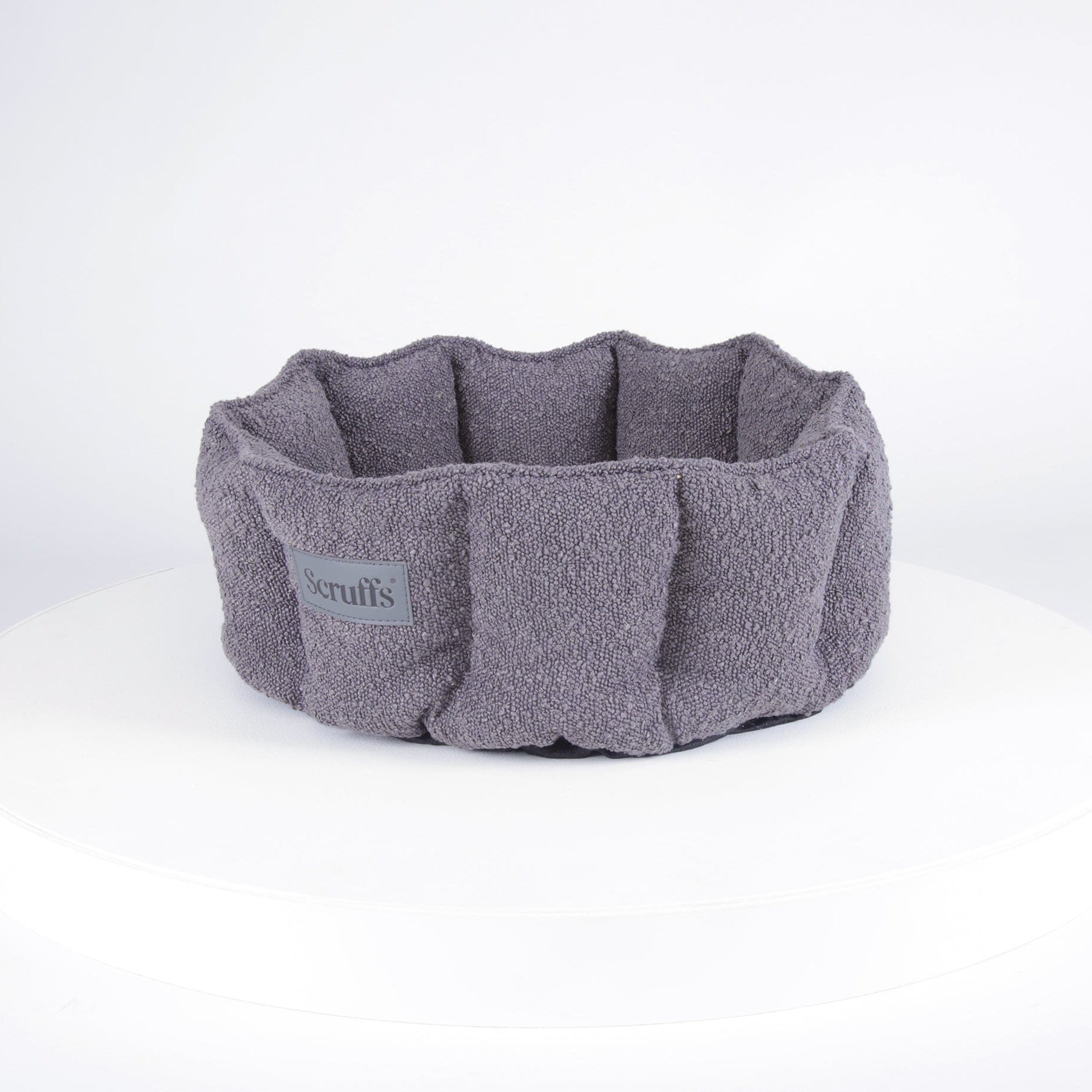 Boucle Cat Bed - Slate Grey Cat Bed Scruffs®