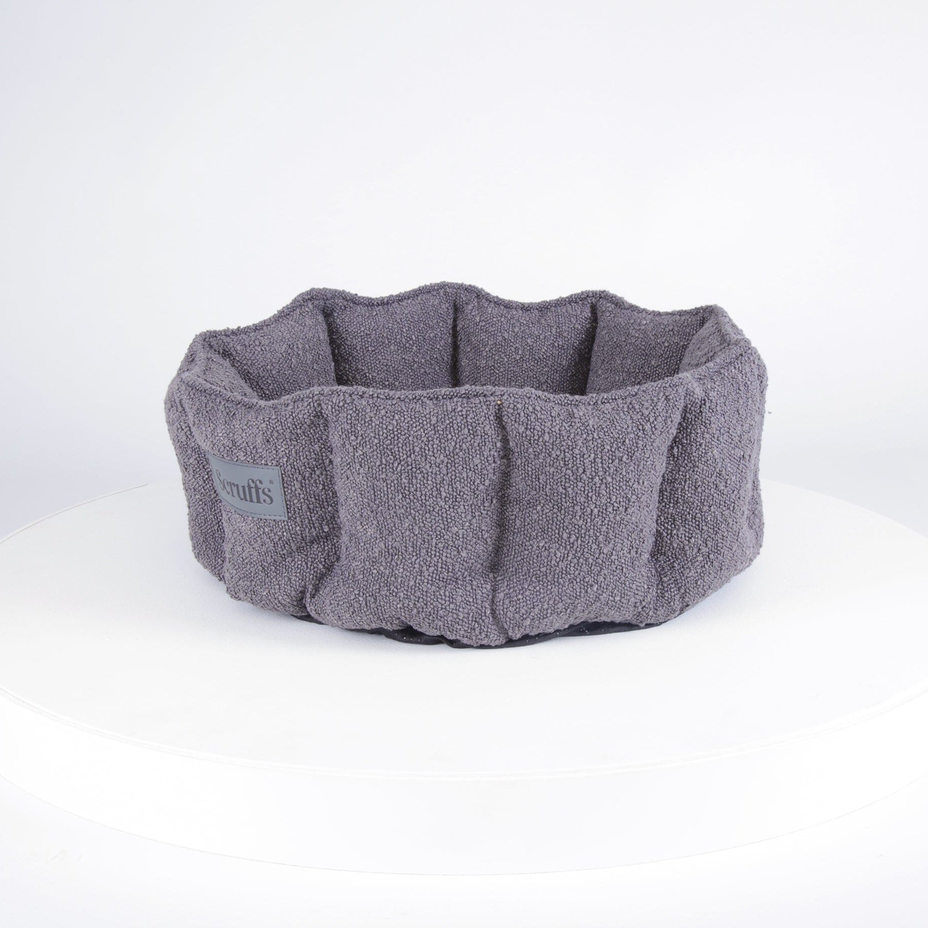 Boucle Cat Bed - Slate Grey Cat Bed Scruffs®