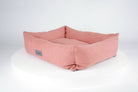 Seattle Box Bed - Coral Pink Dog Bed Scruffs®