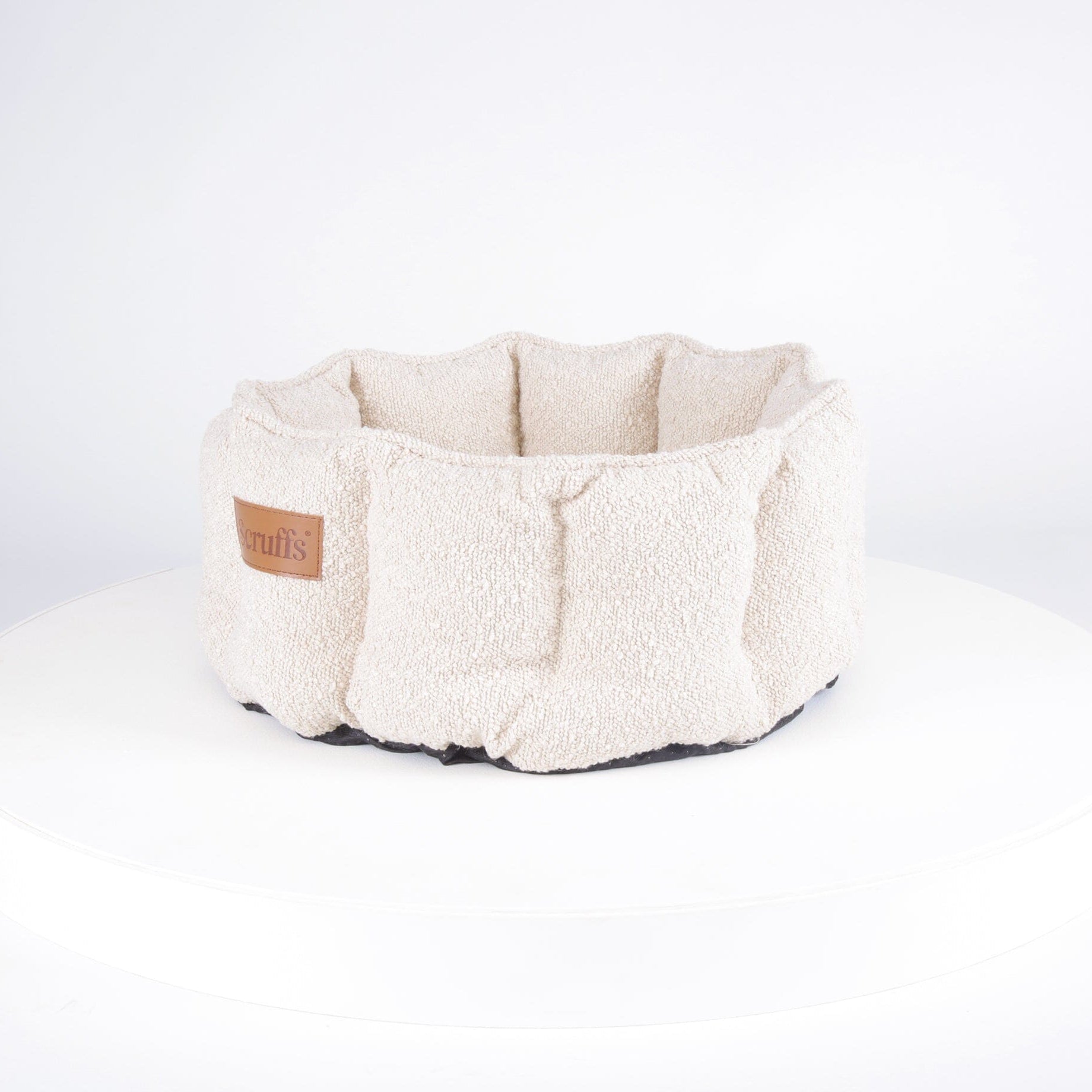 Boucle Cat Bed - Ivory Cat Bed Scruffs®