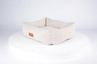 Boucle Box Bed - Ivory Dog Bed Scruffs®