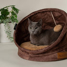 Kensington Cat Bed - Chocolate Cat Bed Scruffs®