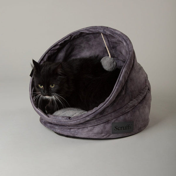 Kensington Cat Bed - Grey Cat Bed Scruffs®