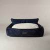 Kensington Box Bed - Navy Dog Bed Scruffs®