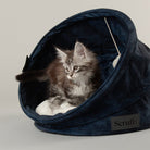 Kensington Cat Bed - Navy Cat Bed Scruffs®