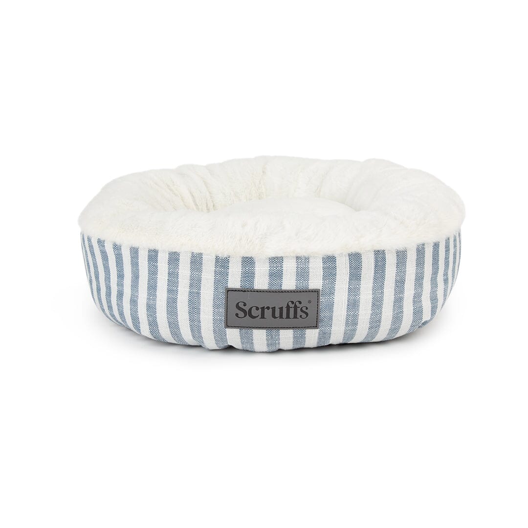 Coastal Cat Bed in Blue