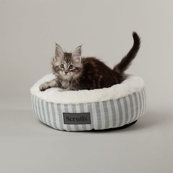 Coastal Cat Bed in Green