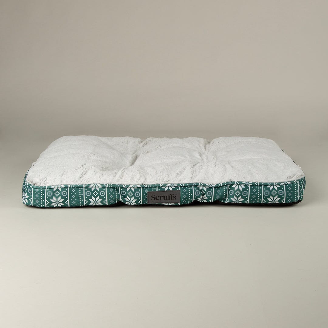 Santa Paws Mattress - Green Dog Beds Scruffs®