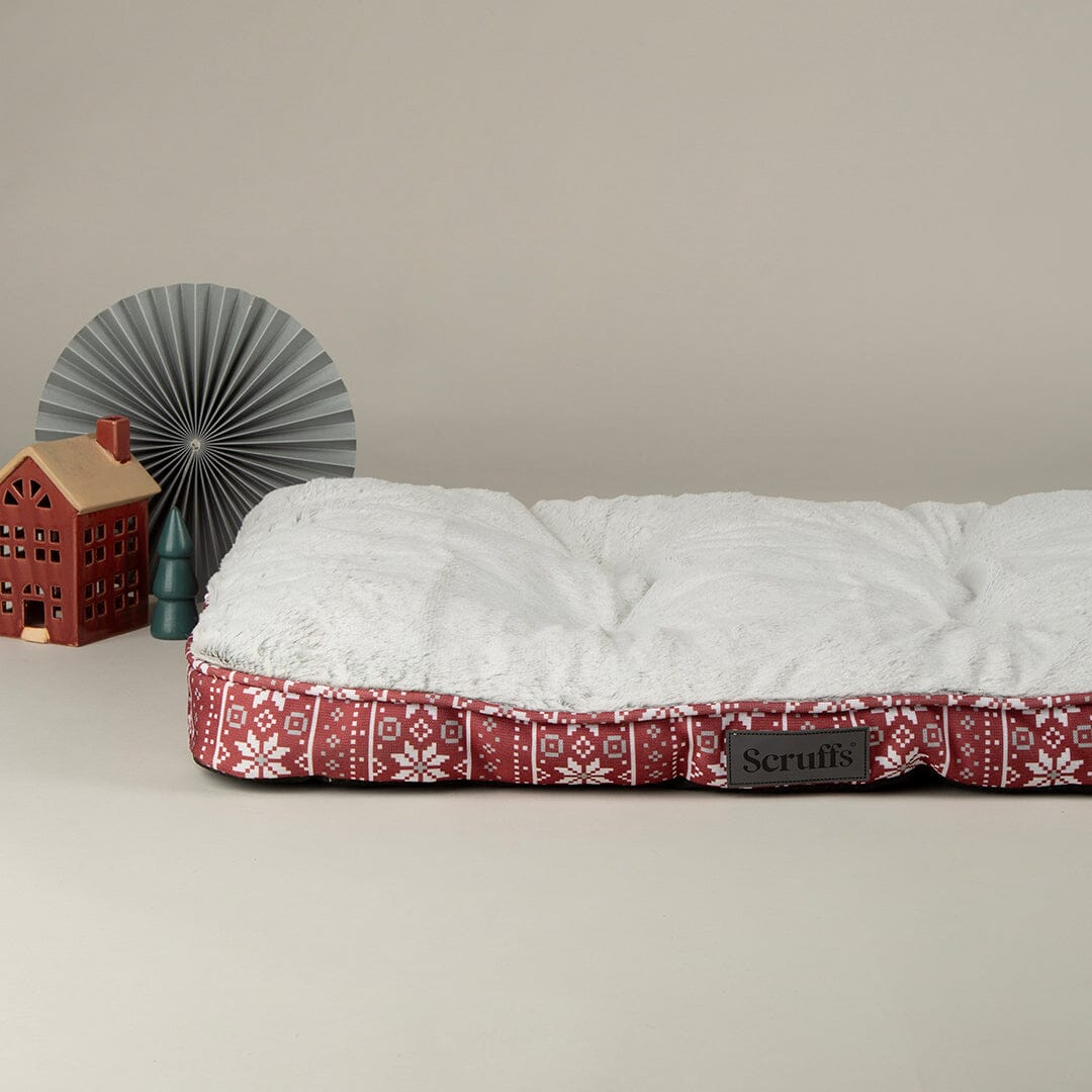 Santa Paws Mattress - Red Dog Beds Scruffs®