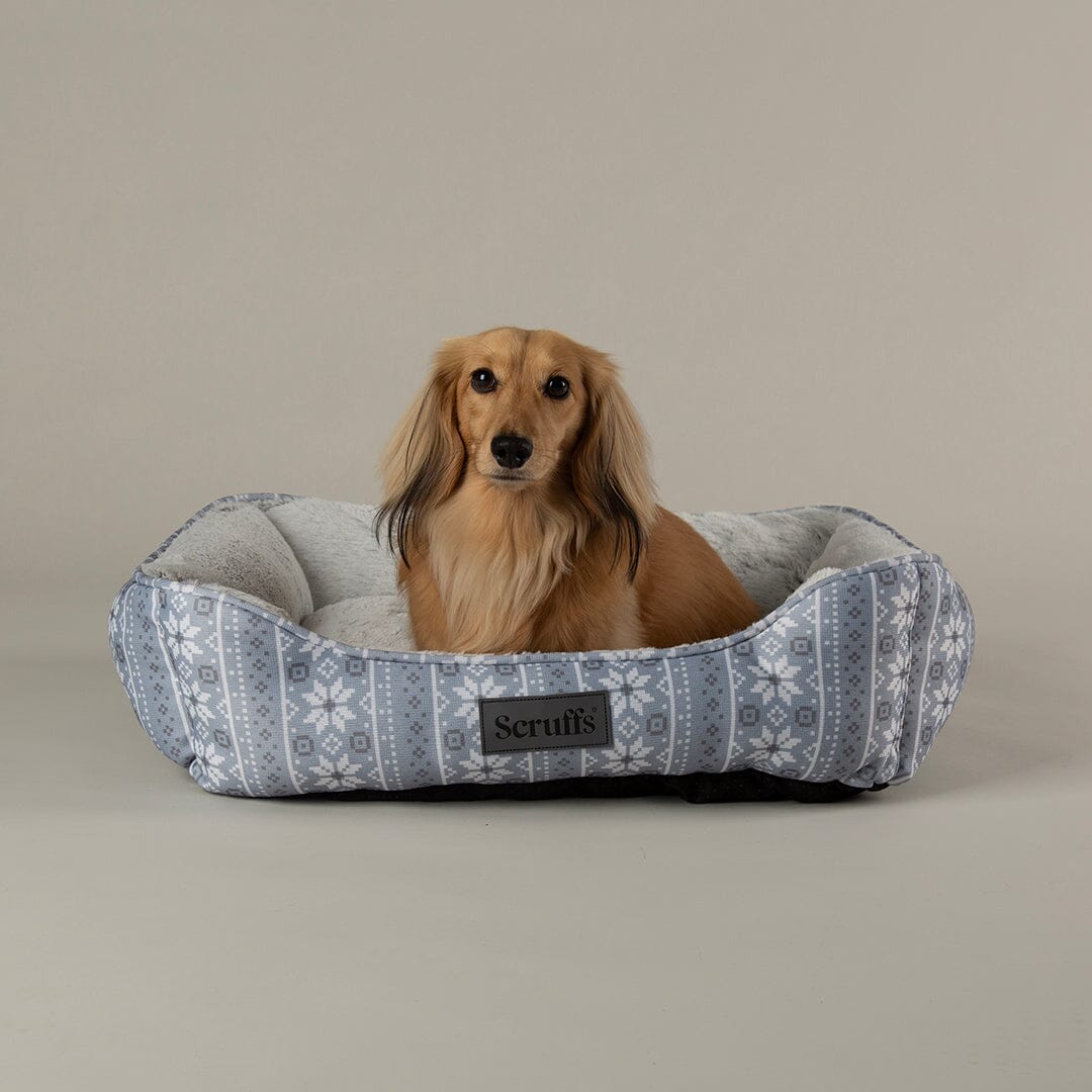 Santa Paws Box Bed - Grey Dog Beds Scruffs®