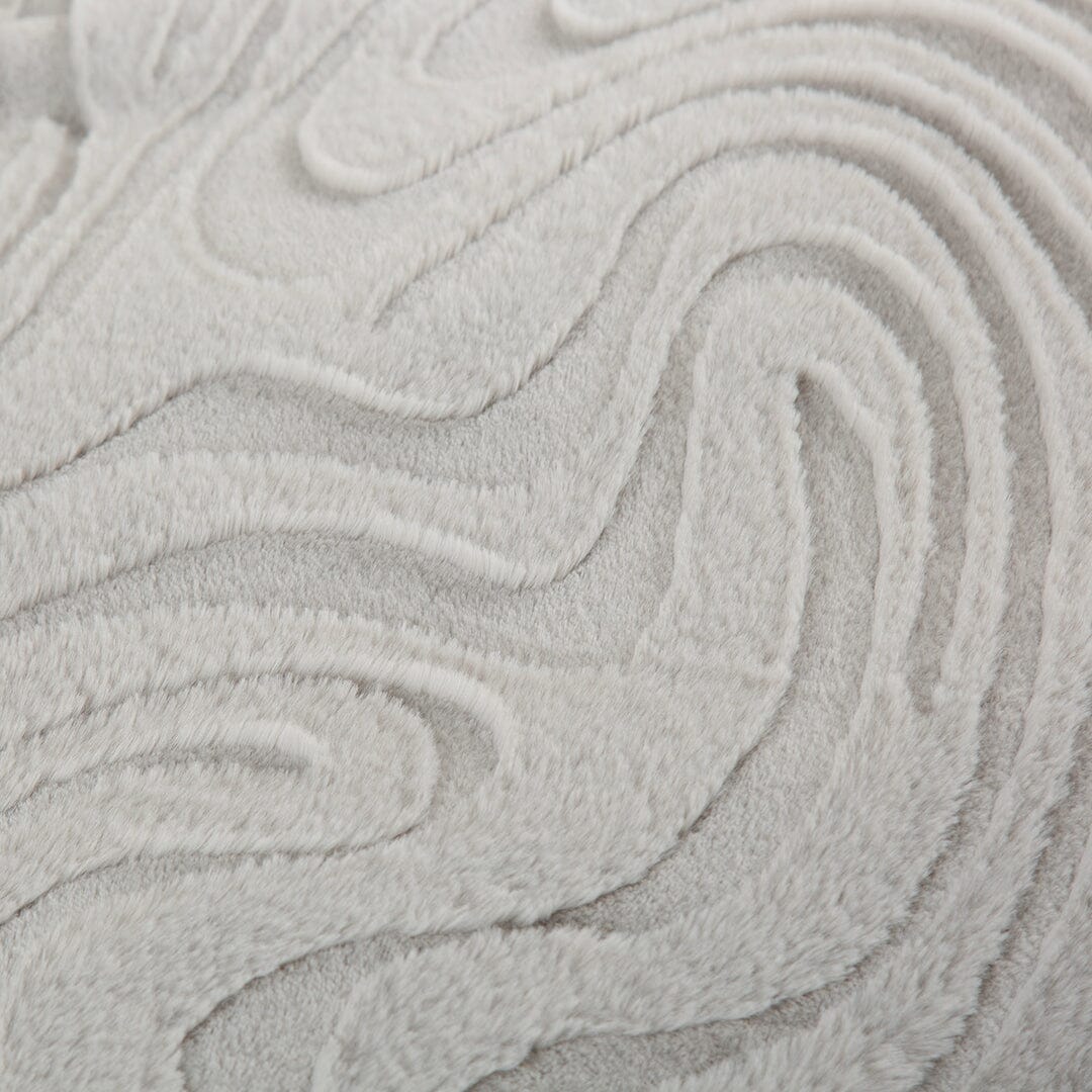 Ripple Orthopaedic Mattress - Grey Dog Bed Scruffs®