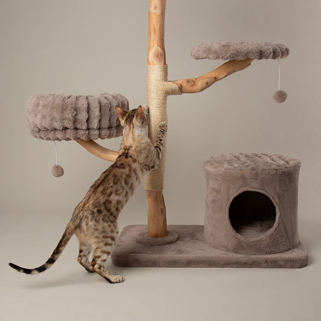 Alpine Pyrenees Cat Tree - Taupe Cat Tree Scruffs®