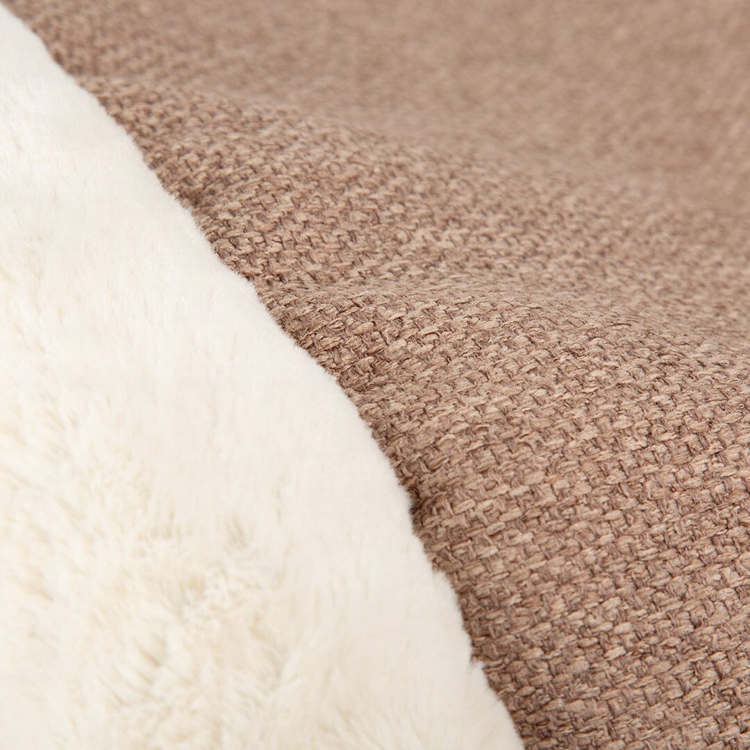 Seattle Crinkle Cat Sleeping Bag - Sienna Brown Cat Bed Scruffs®